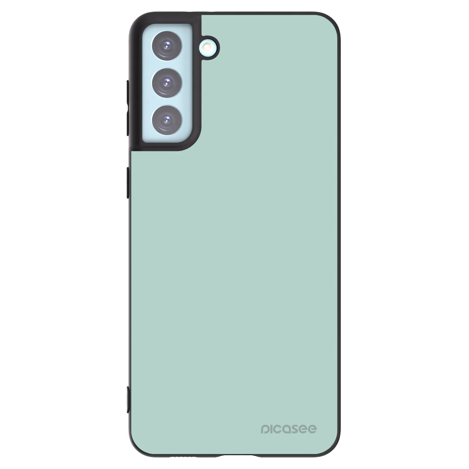 Picasee silikonski črni ovitek za Samsung Galaxy S21+ 5G G996F - Pastel Charm