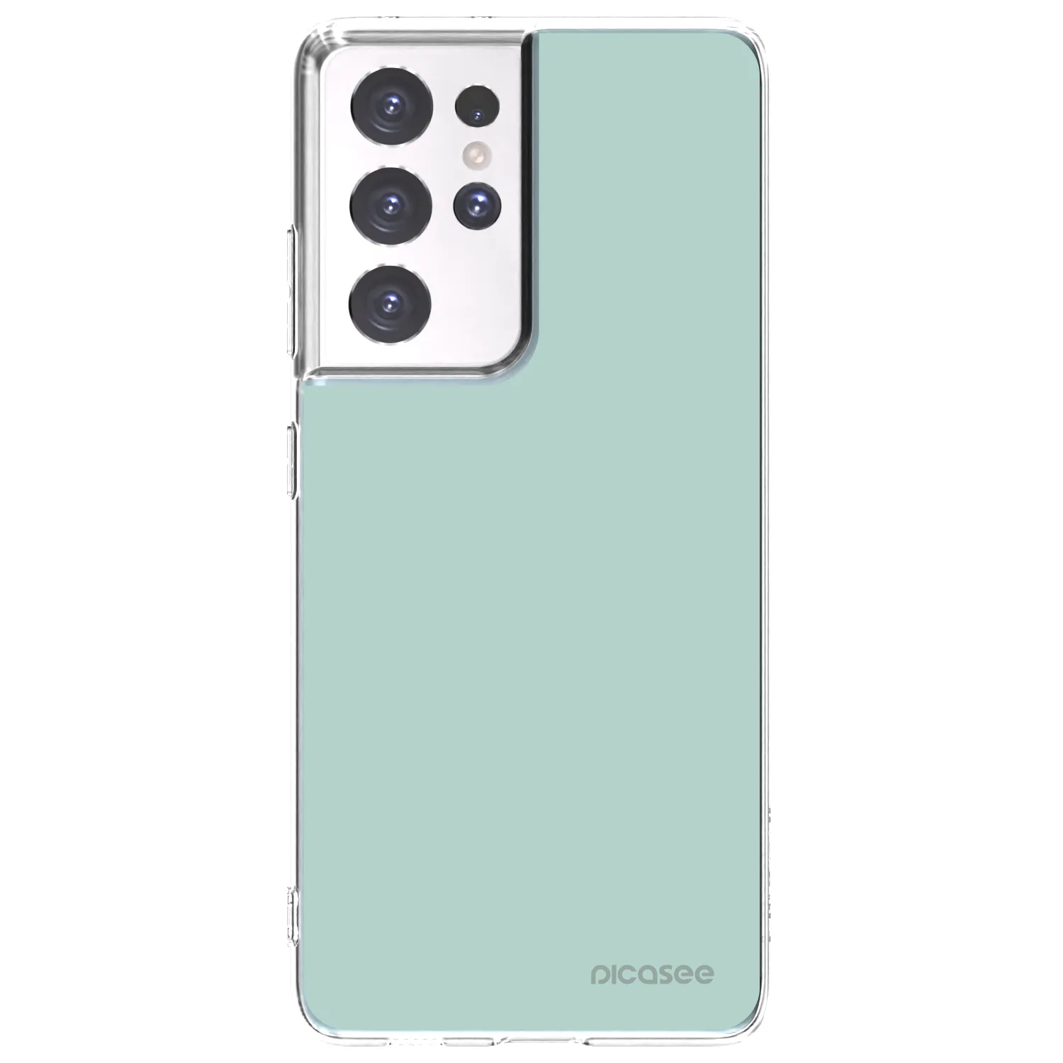 Picasee silikonski prozorni ovitek za Samsung Galaxy S21 Ultra 5G G998B - Pastel Charm