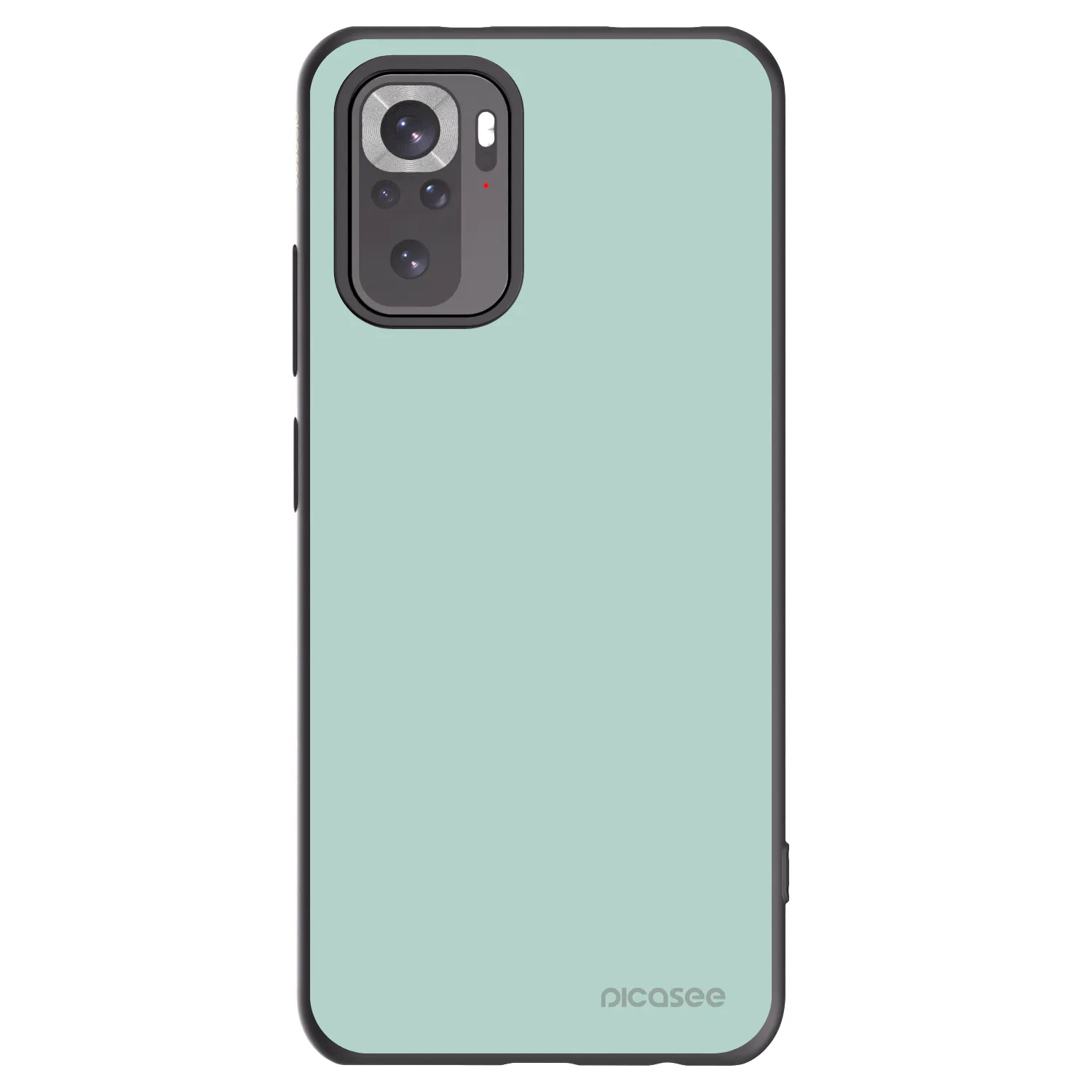 Picasee silikonski črni ovitek za Xiaomi Redmi Note 10 - Pastel Charm
