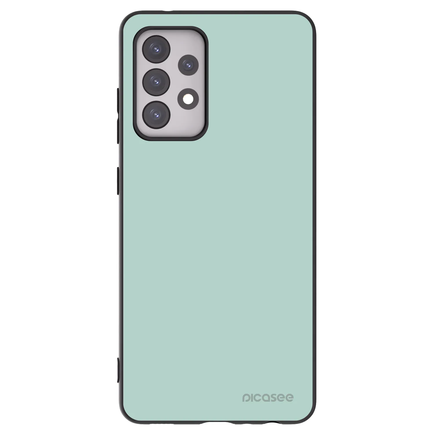 Picasee silikonski črni ovitek za Samsung Galaxy A52 5G A525F - Pastel Charm
