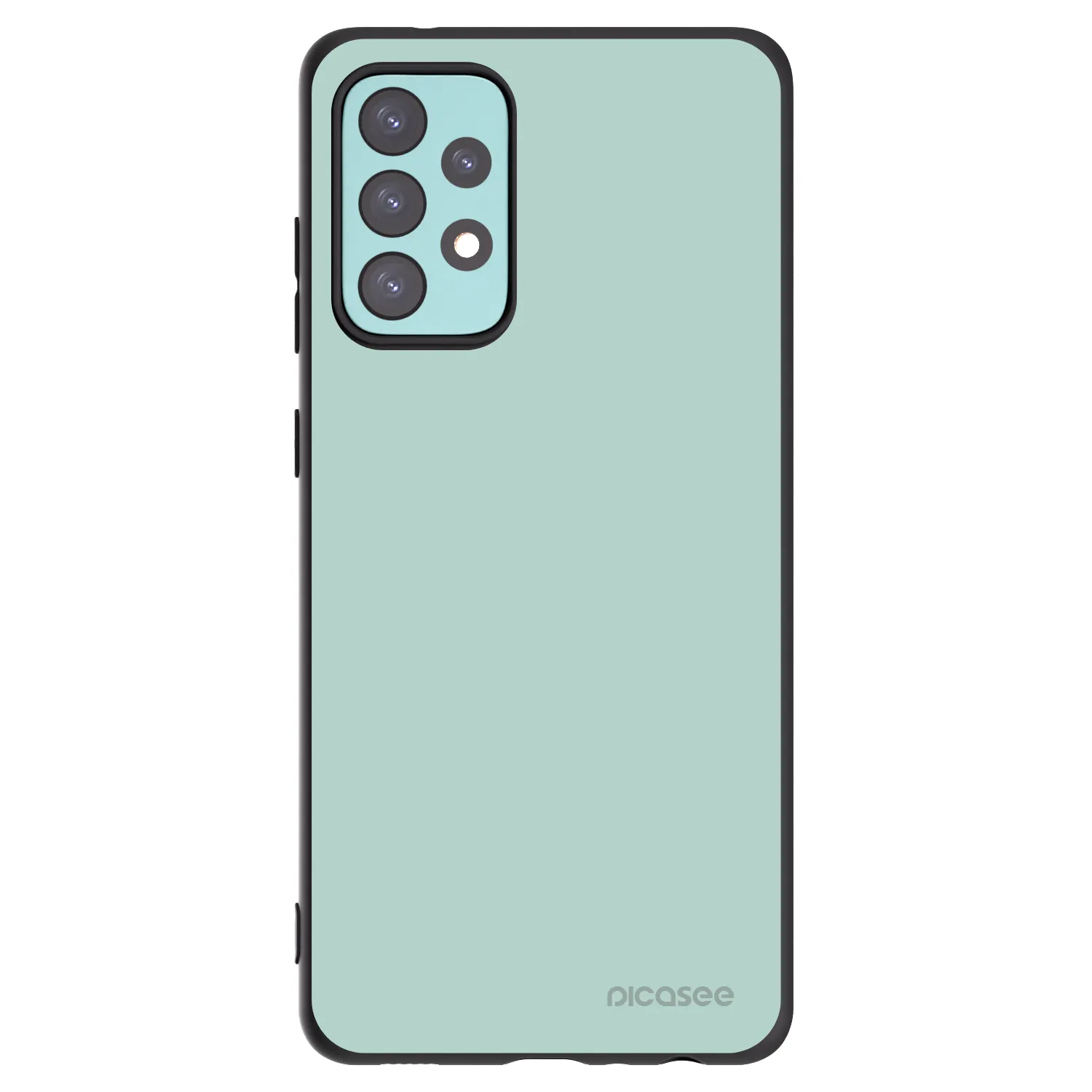 Picasee silikonski črni ovitek za Samsung Galaxy A72 A725F - Pastel Charm