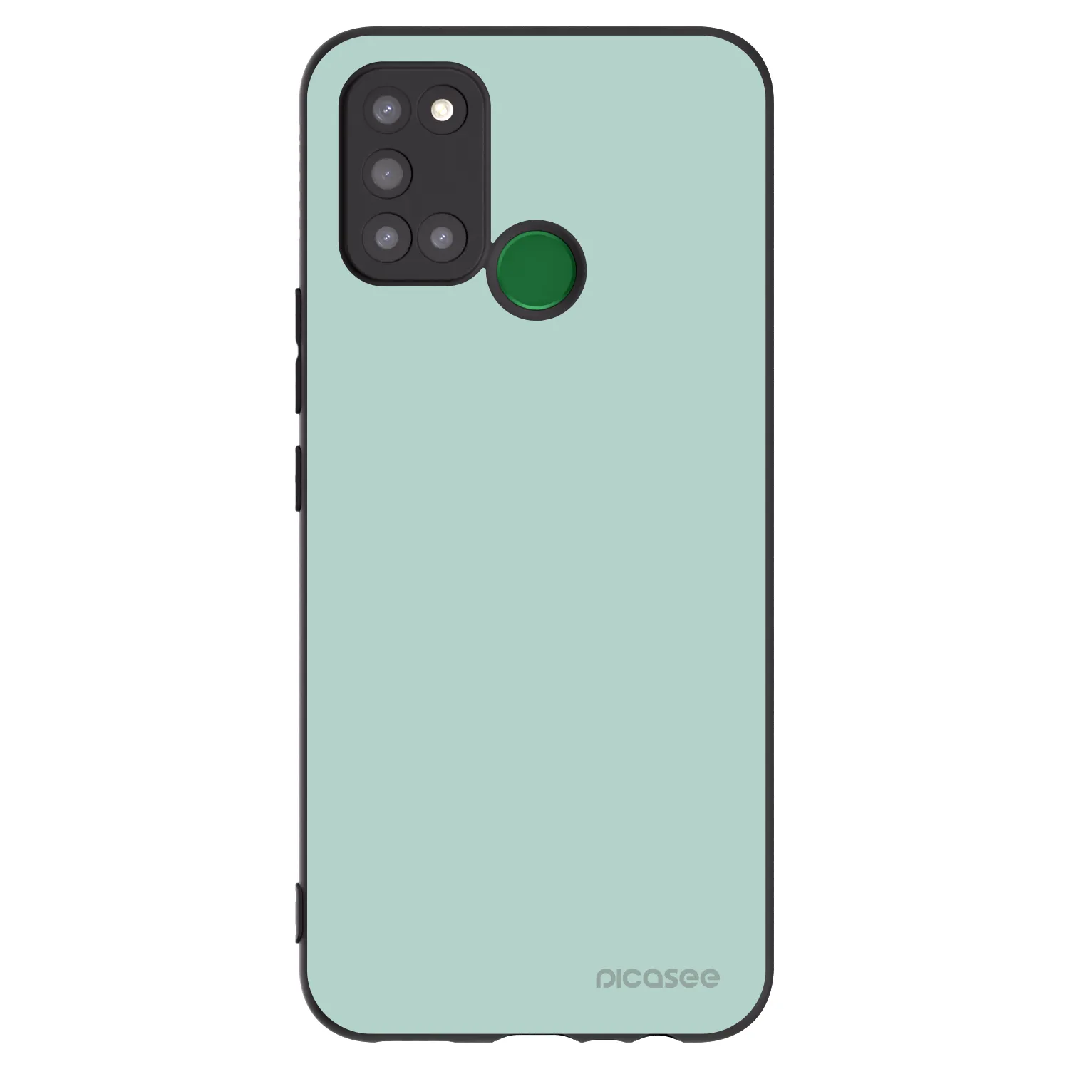 Picasee silikonski črni ovitek za Realme 7i - Pastel Charm