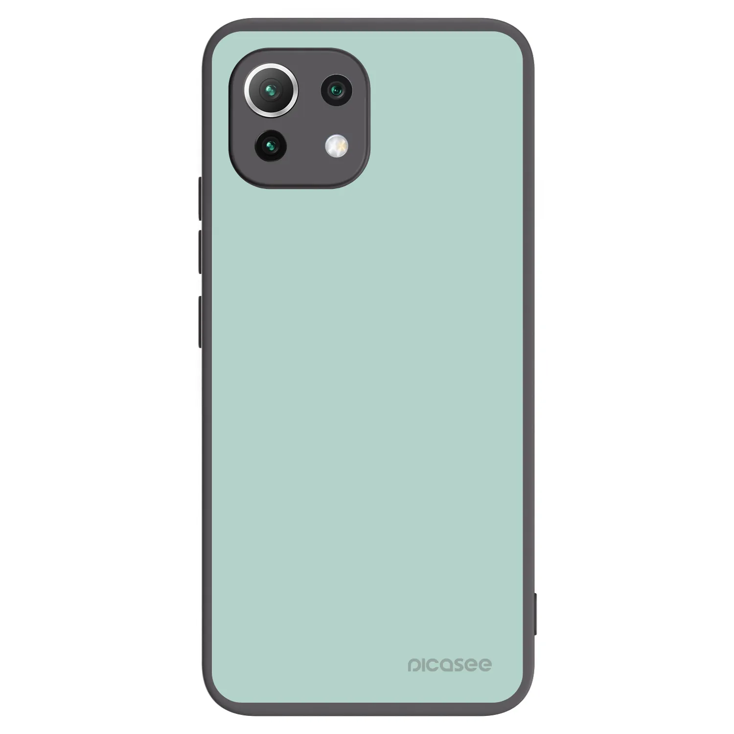 Picasee silikonski črni ovitek za Xiaomi Mi 11 Lite - Pastel Charm