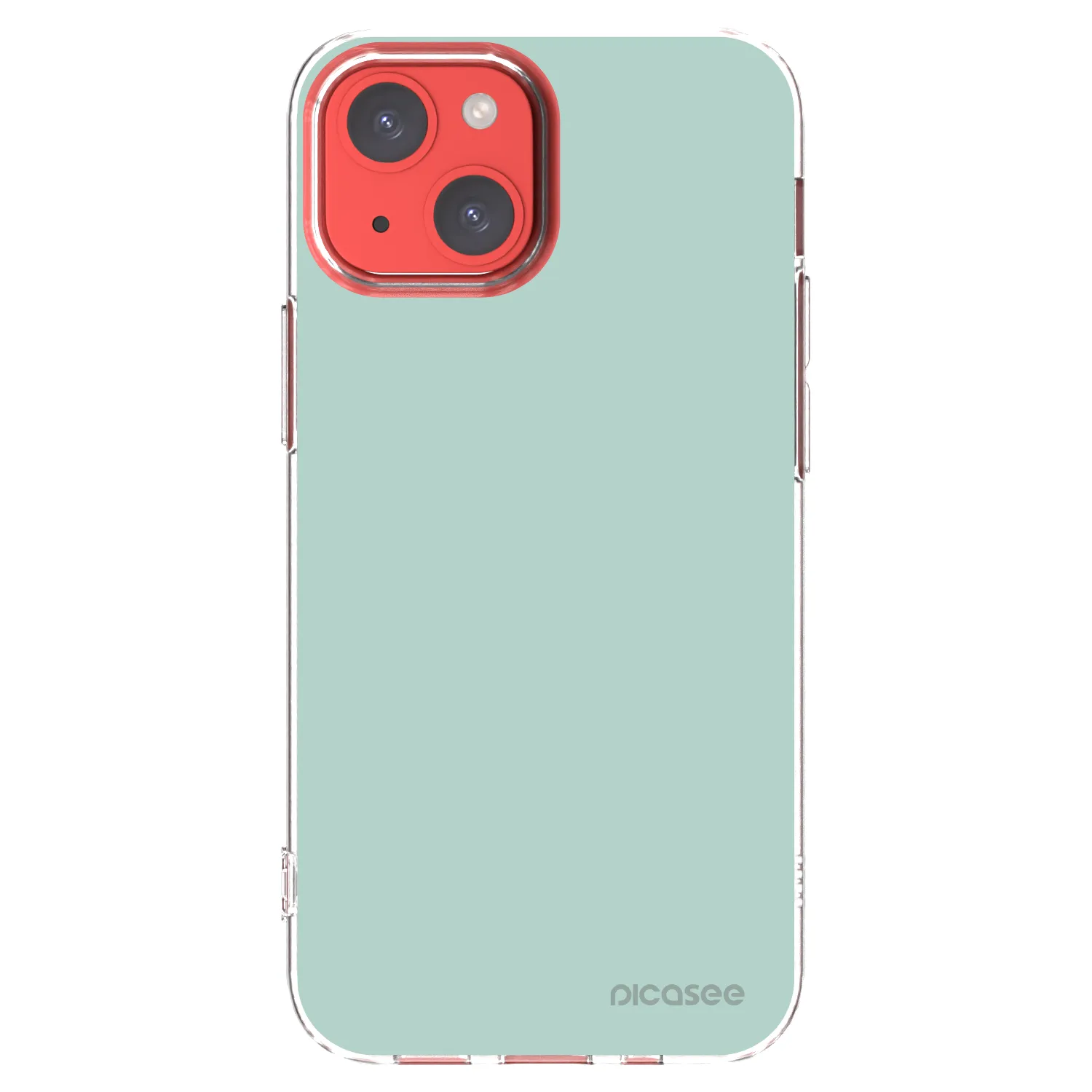 Picasee silikonski prozorni ovitek za Apple iPhone 13 mini - Pastel Charm