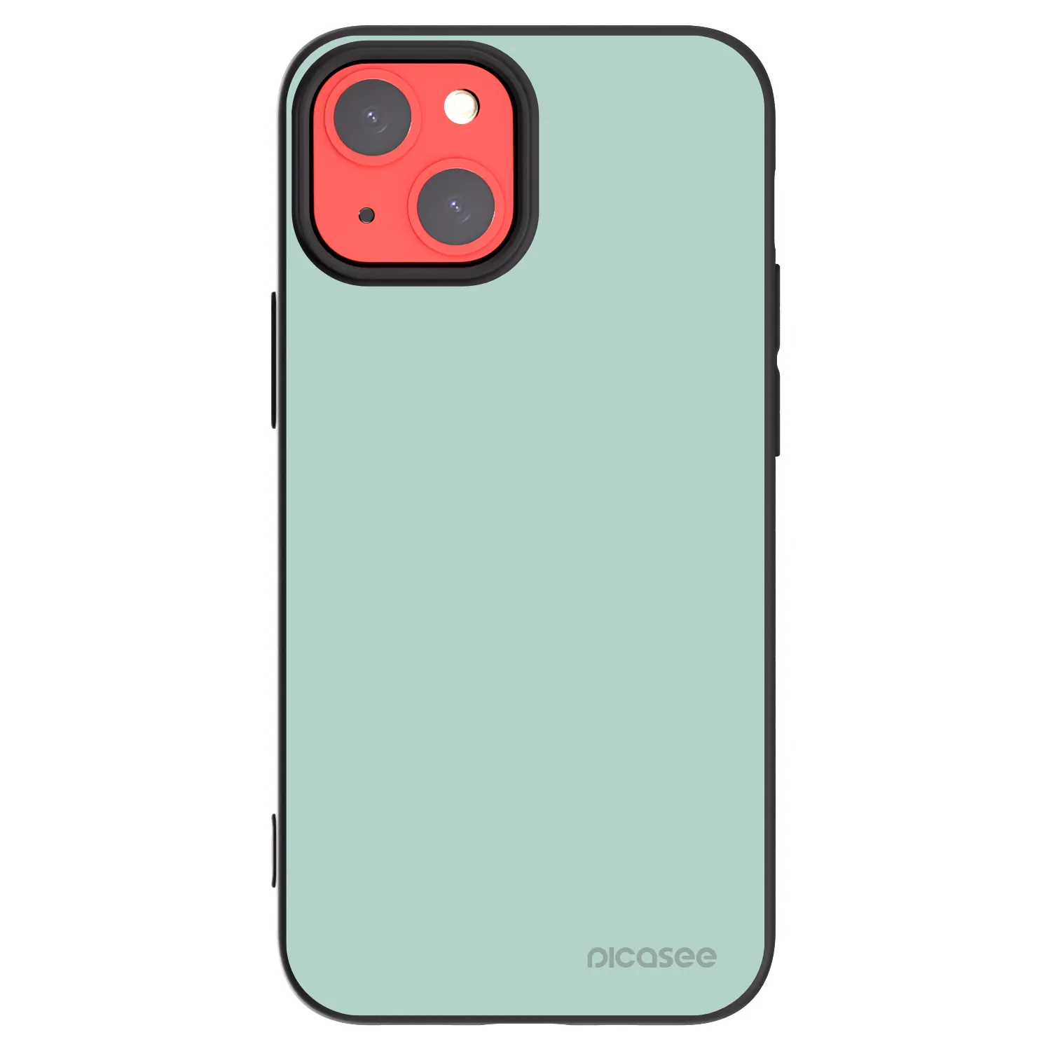 Picasee silikonski črni ovitek za Apple iPhone 13 mini - Pastel Charm