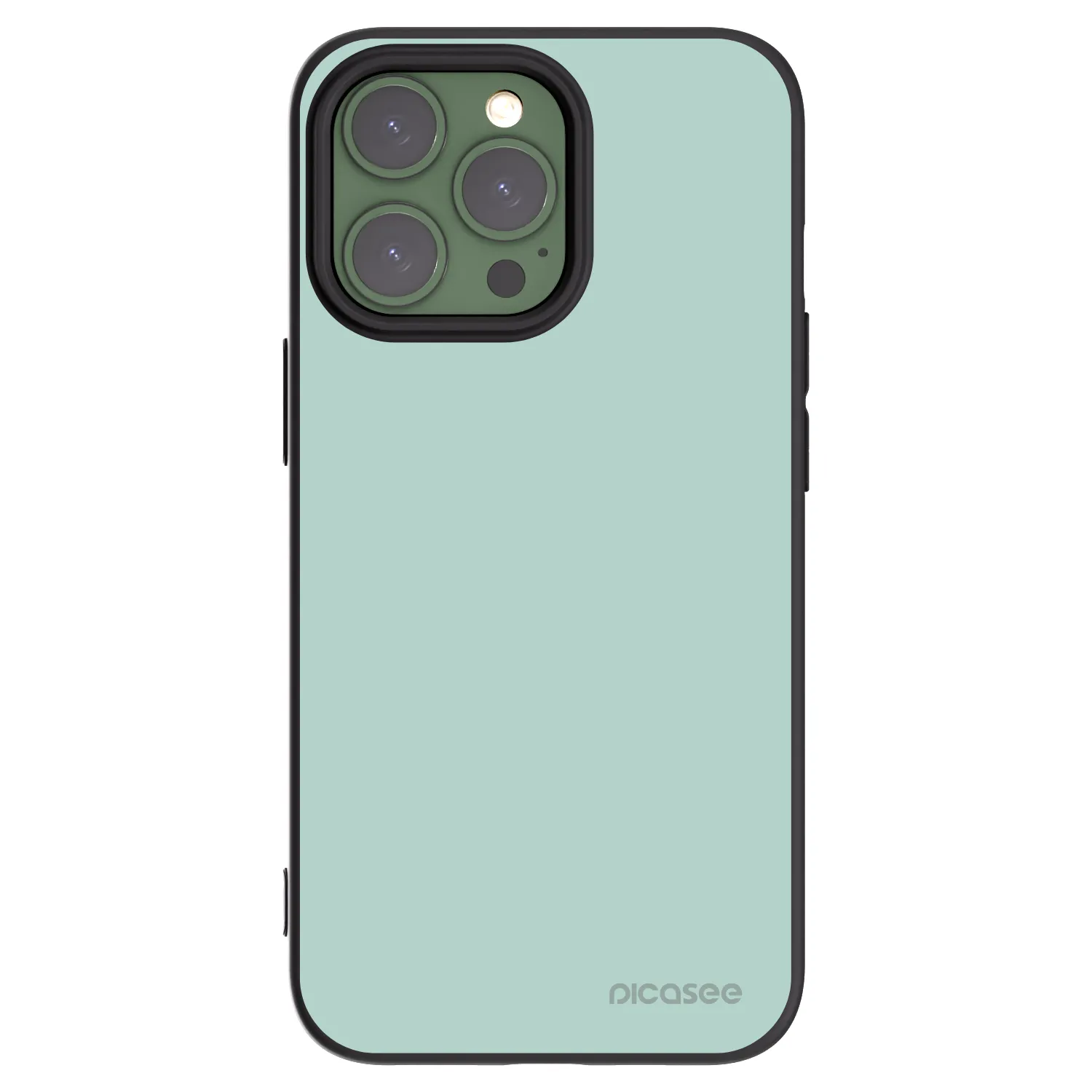 Picasee silikonski črni ovitek za Apple iPhone 13 Pro - Pastel Charm