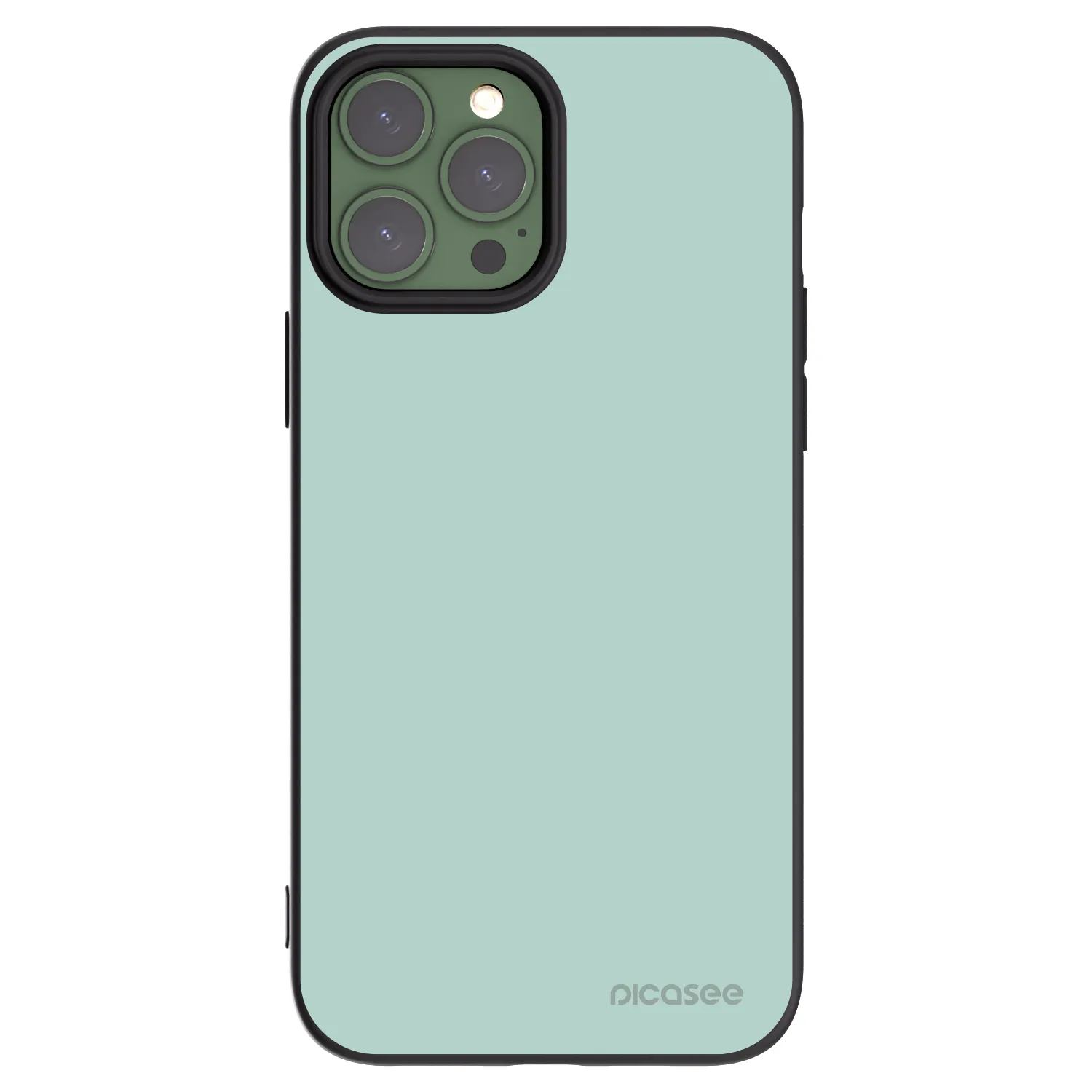 Picasee silikonski črni ovitek za Apple iPhone 13 Pro Max - Pastel Charm