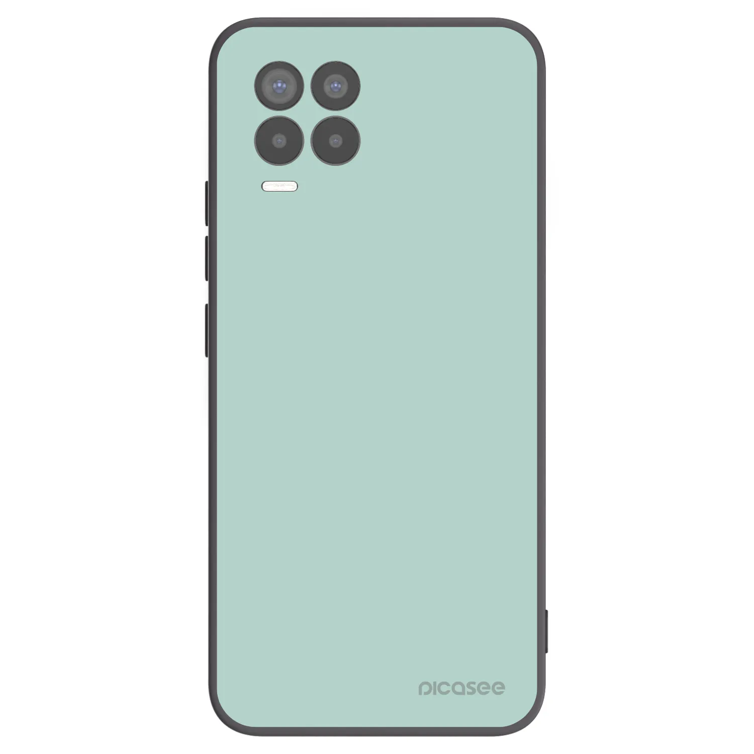 Picasee silikonski črni ovitek za Realme 8 4G - Pastel Charm