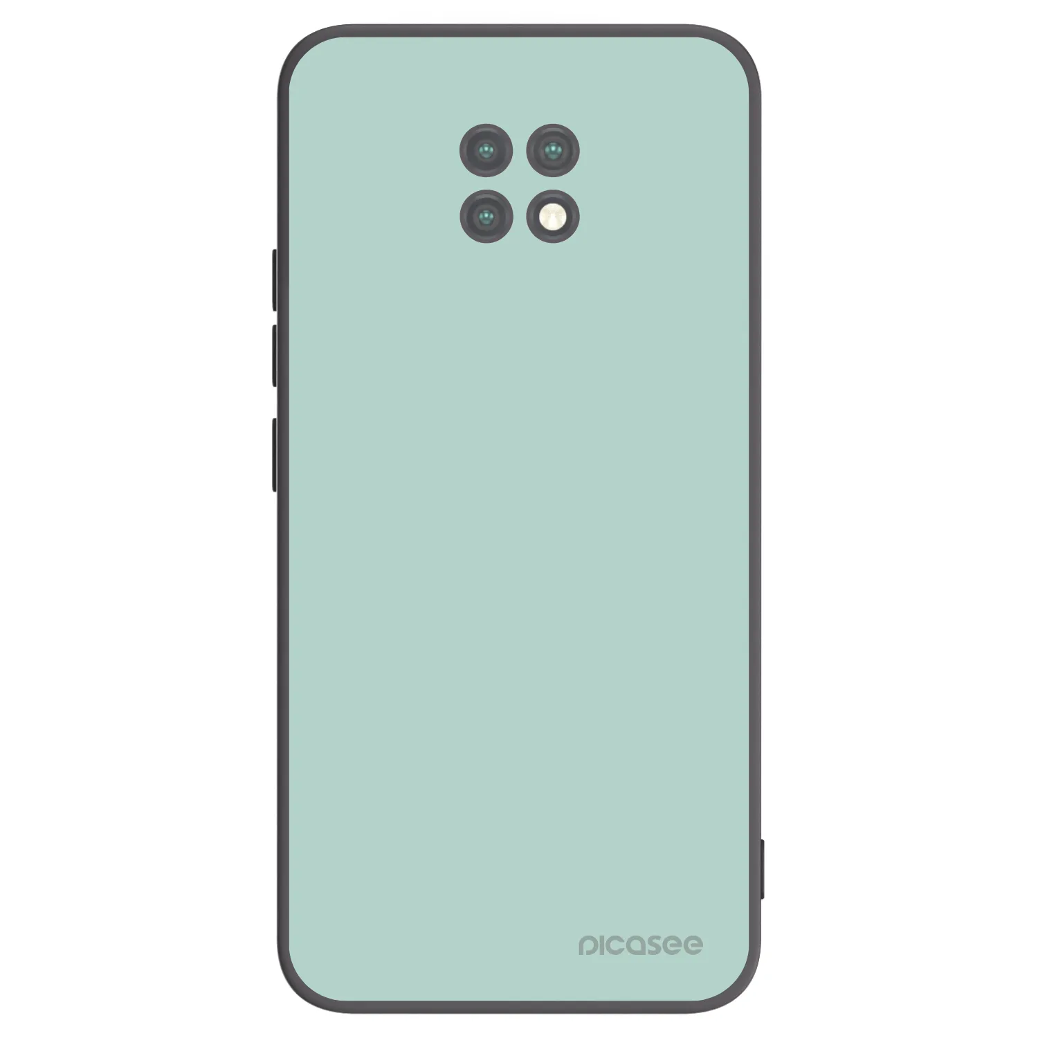 Picasee silikonski črni ovitek za Xiaomi Redmi Note 9T - Pastel Charm