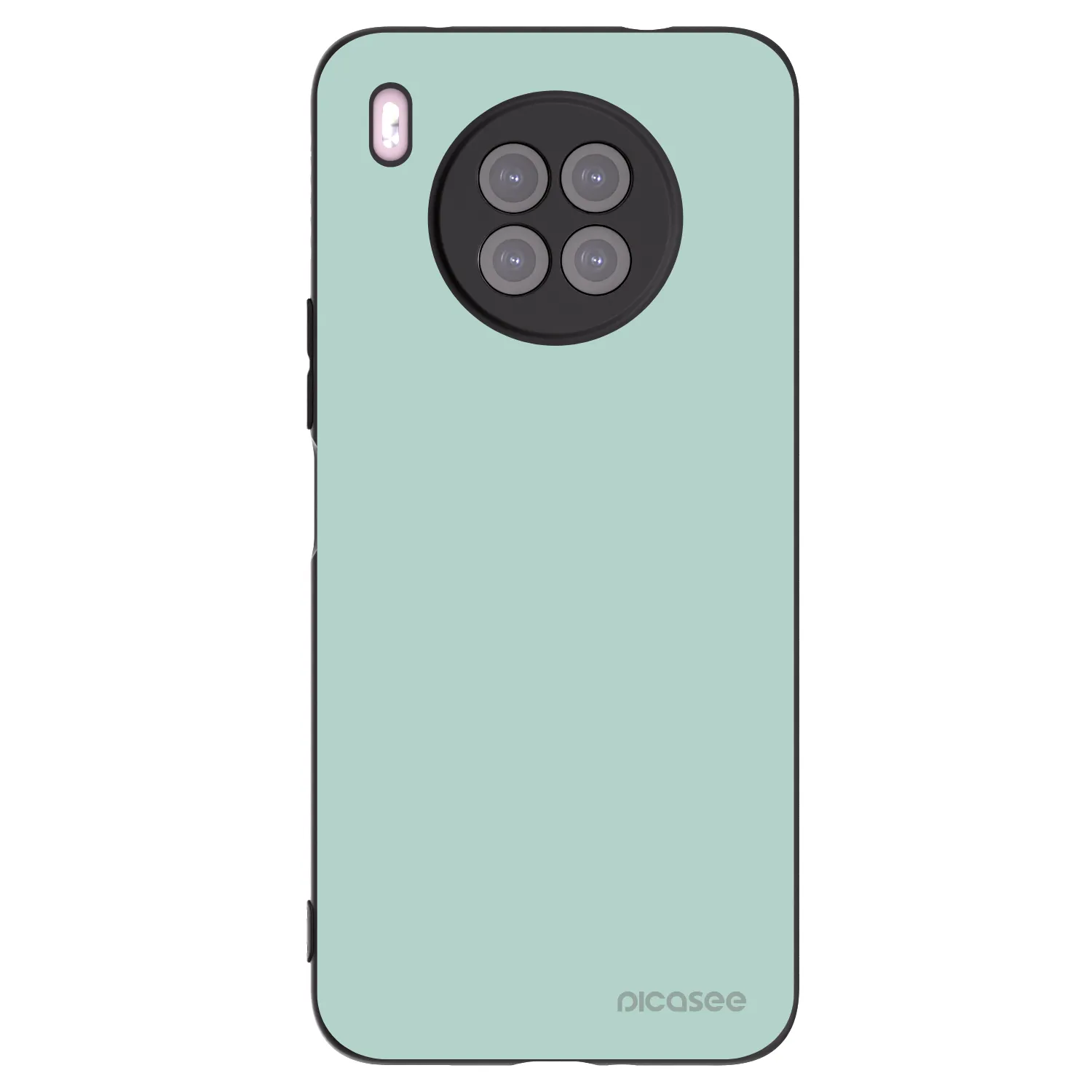 Picasee silikonski črni ovitek za Huawei Nova 8i - Pastel Charm