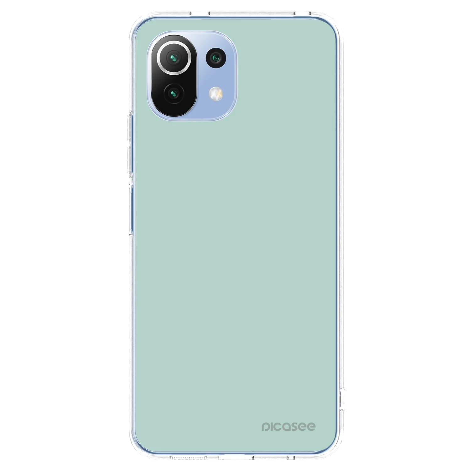 Picasee silikonski prozorni ovitek za Xiaomi 11 Lite 5G NE - Pastel Charm