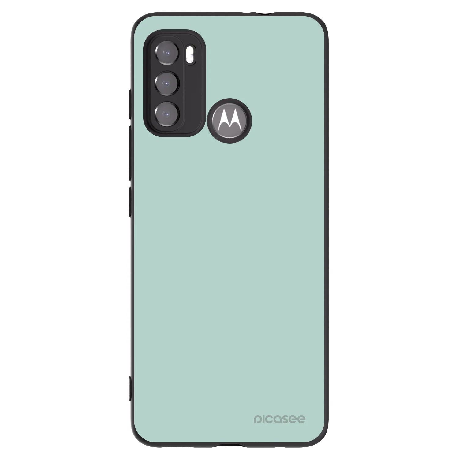 Picasee silikonski črni ovitek za Motorola Moto G60 - Pastel Charm