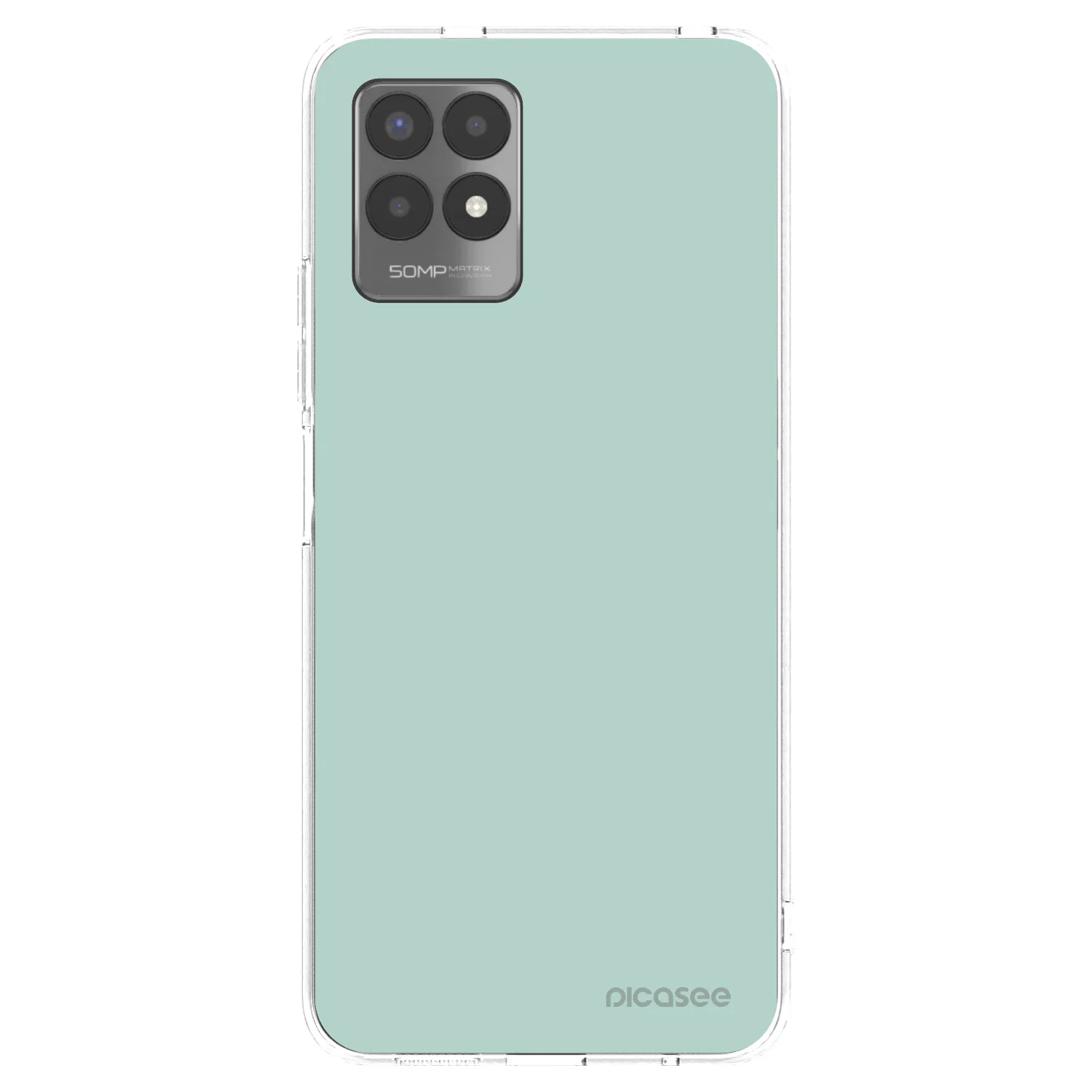 Picasee silikonski prozorni ovitek za Realme 8i - Pastel Charm