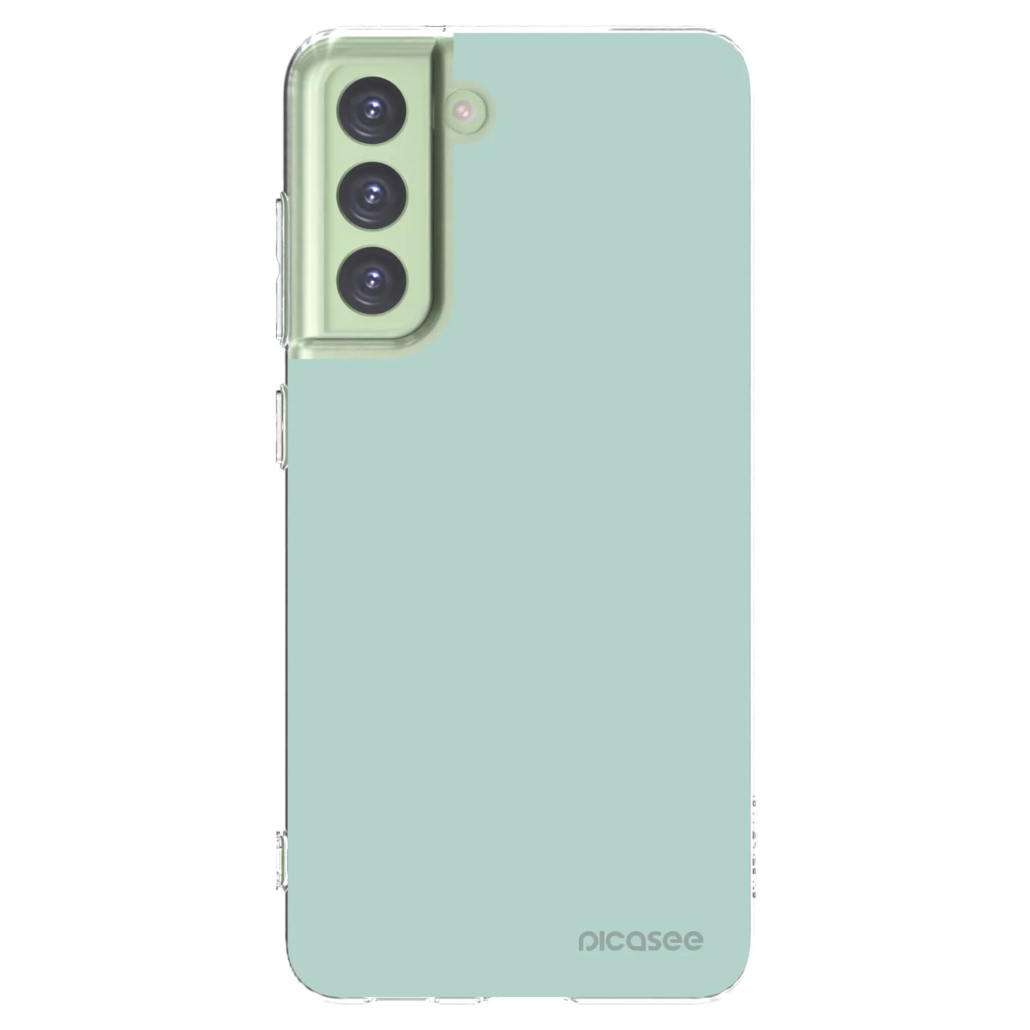 Picasee silikonski prozorni ovitek za Samsung Galaxy S21 FE 5G - Pastel Charm