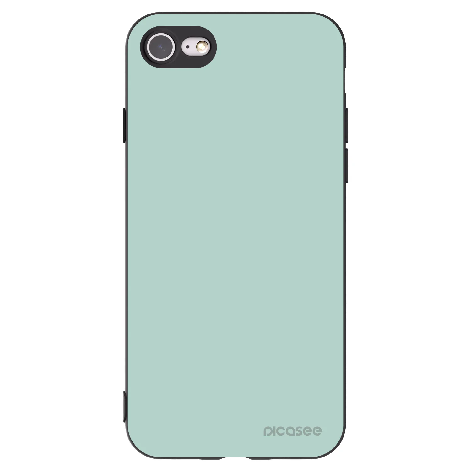 Picasee silikonski črni ovitek za Apple iPhone SE 2022 - Pastel Charm