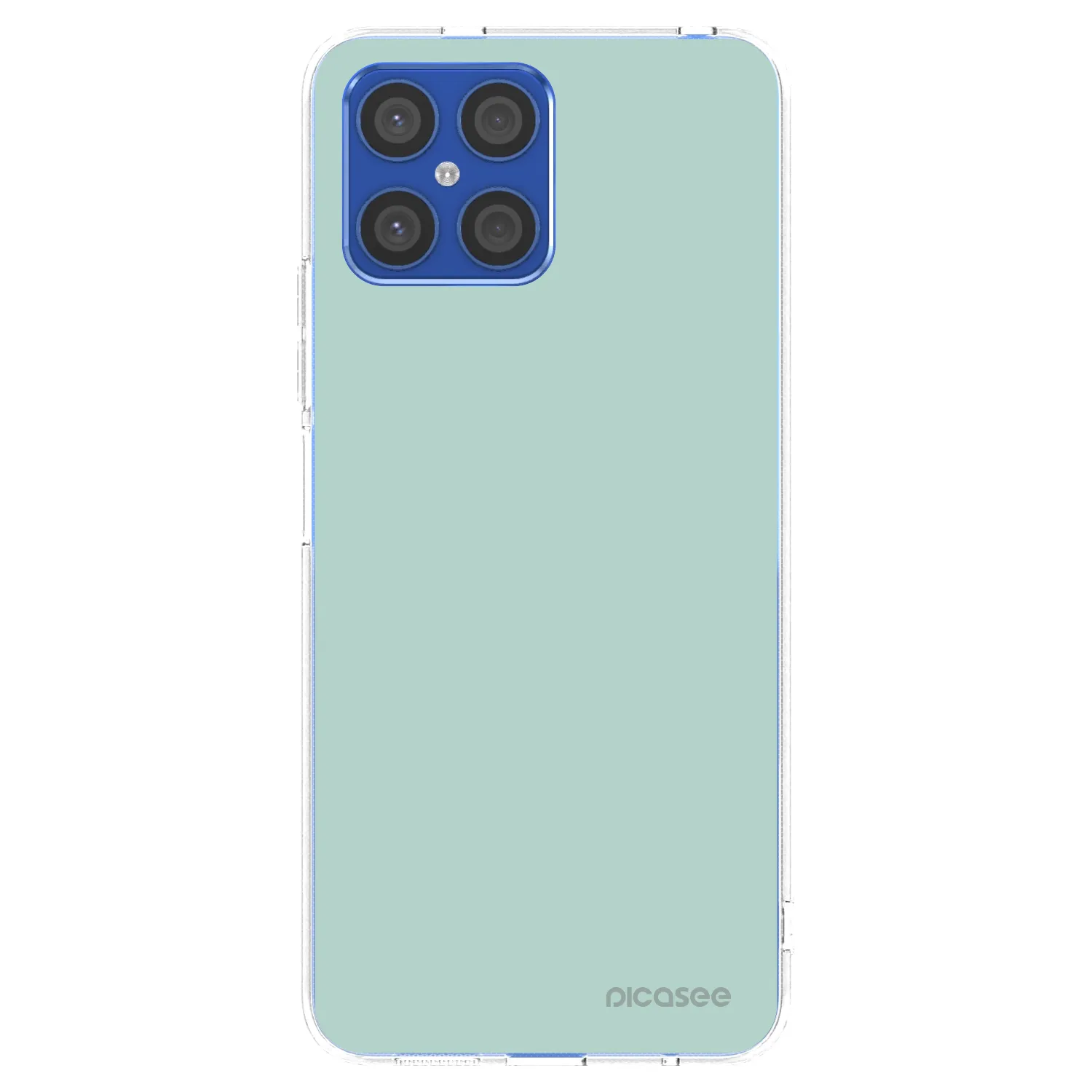 Picasee silikonski prozorni ovitek za Honor X8 4G - Pastel Charm