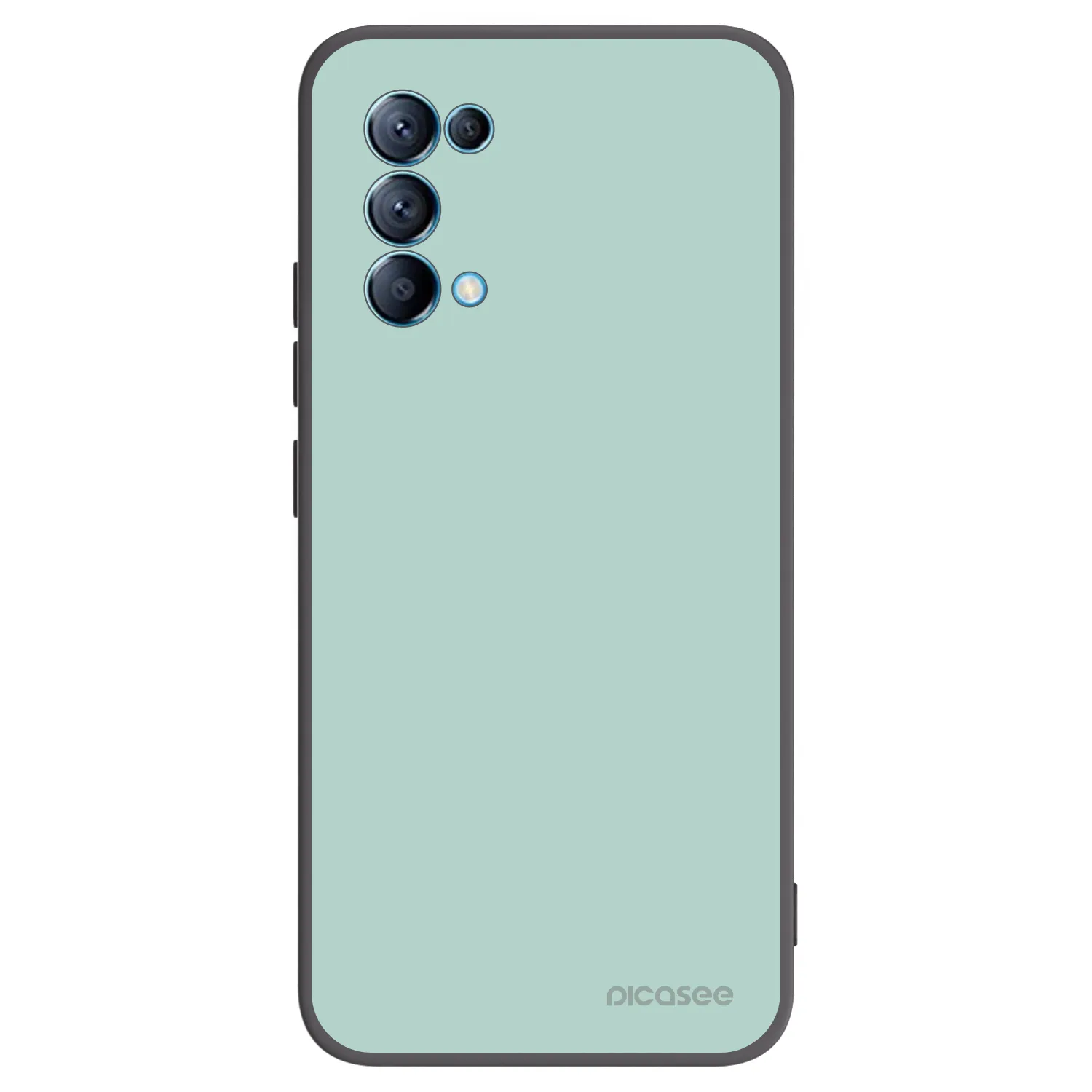Picasee silikonski črni ovitek za OPPO Reno 5 5G - Pastel Charm