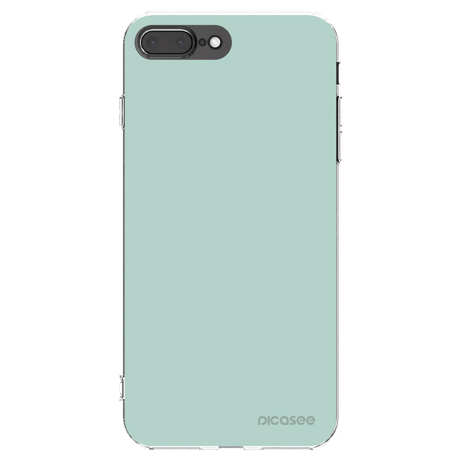 Picasee silikonski prozorni ovitek za Apple iPhone 8 Plus - Pastel Charm