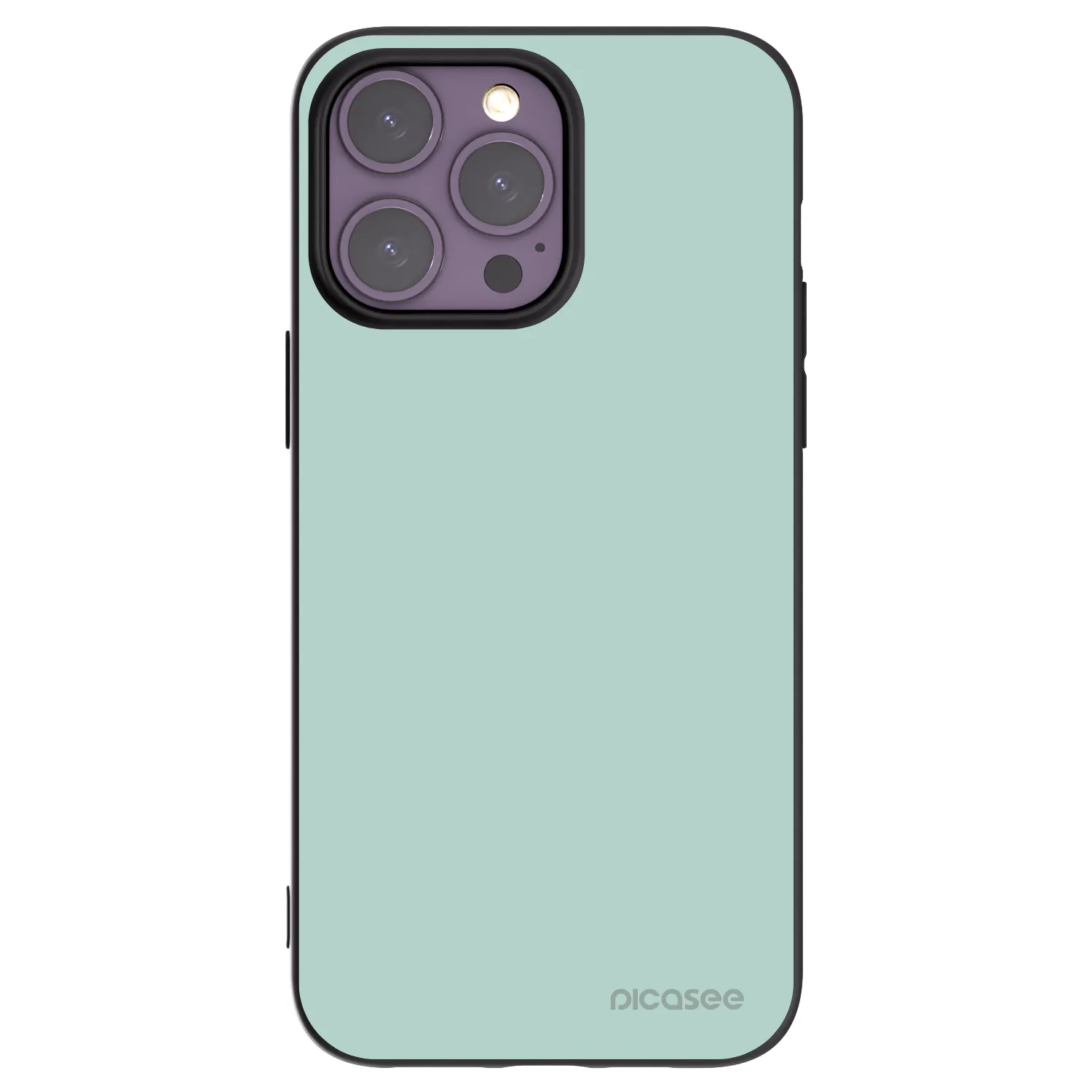 Picasee silikonski črni ovitek za Apple iPhone 14 Pro Max - Pastel Charm