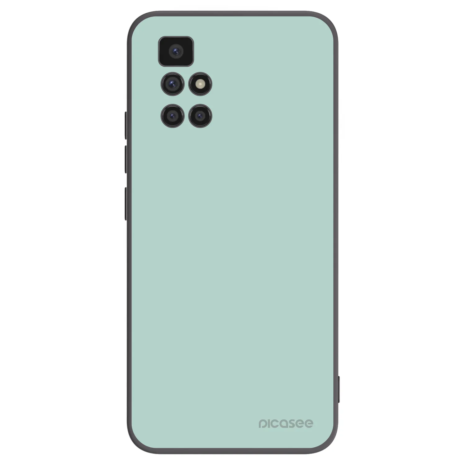 Picasee silikonski črni ovitek za Xiaomi Redmi 10 (2022) - Pastel Charm
