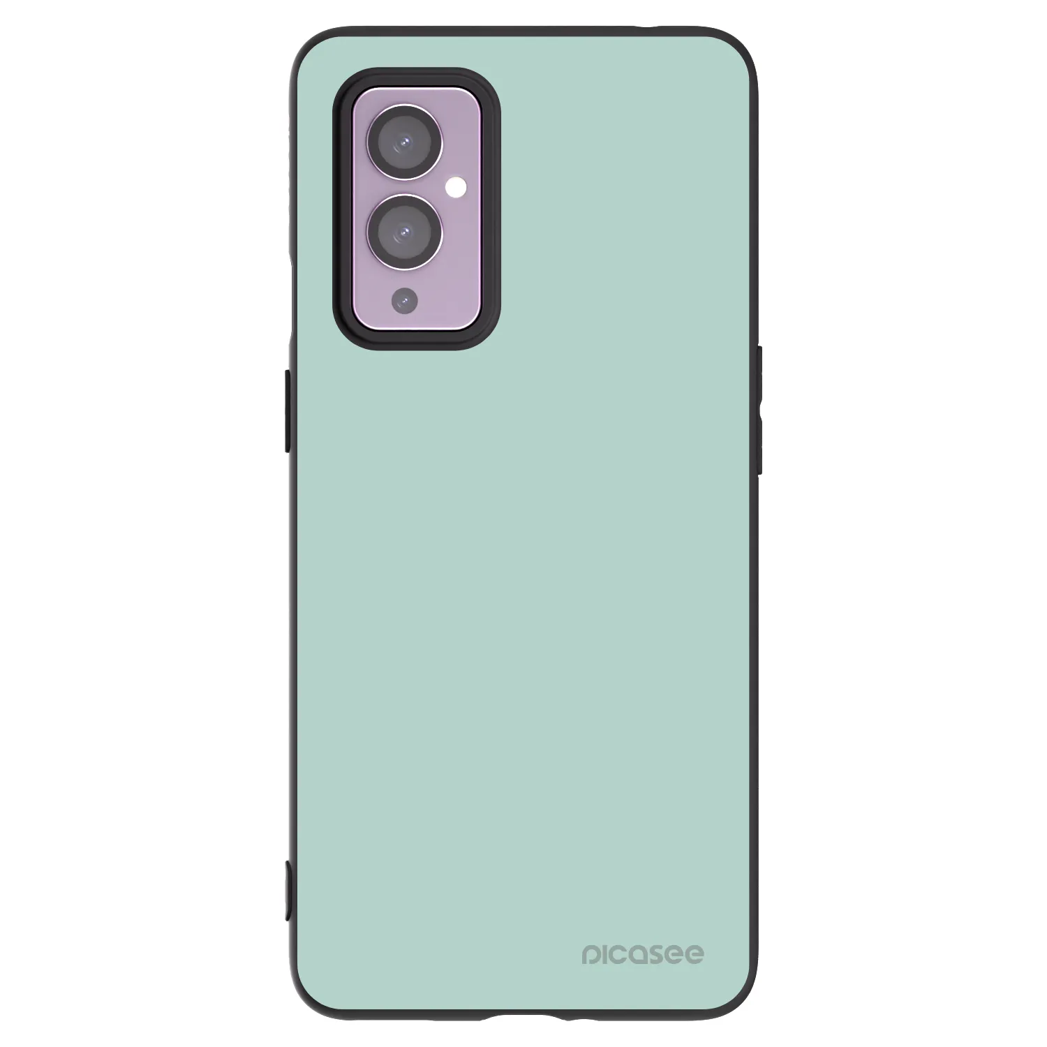 Picasee silikonski črni ovitek za OnePlus 9 - Pastel Charm