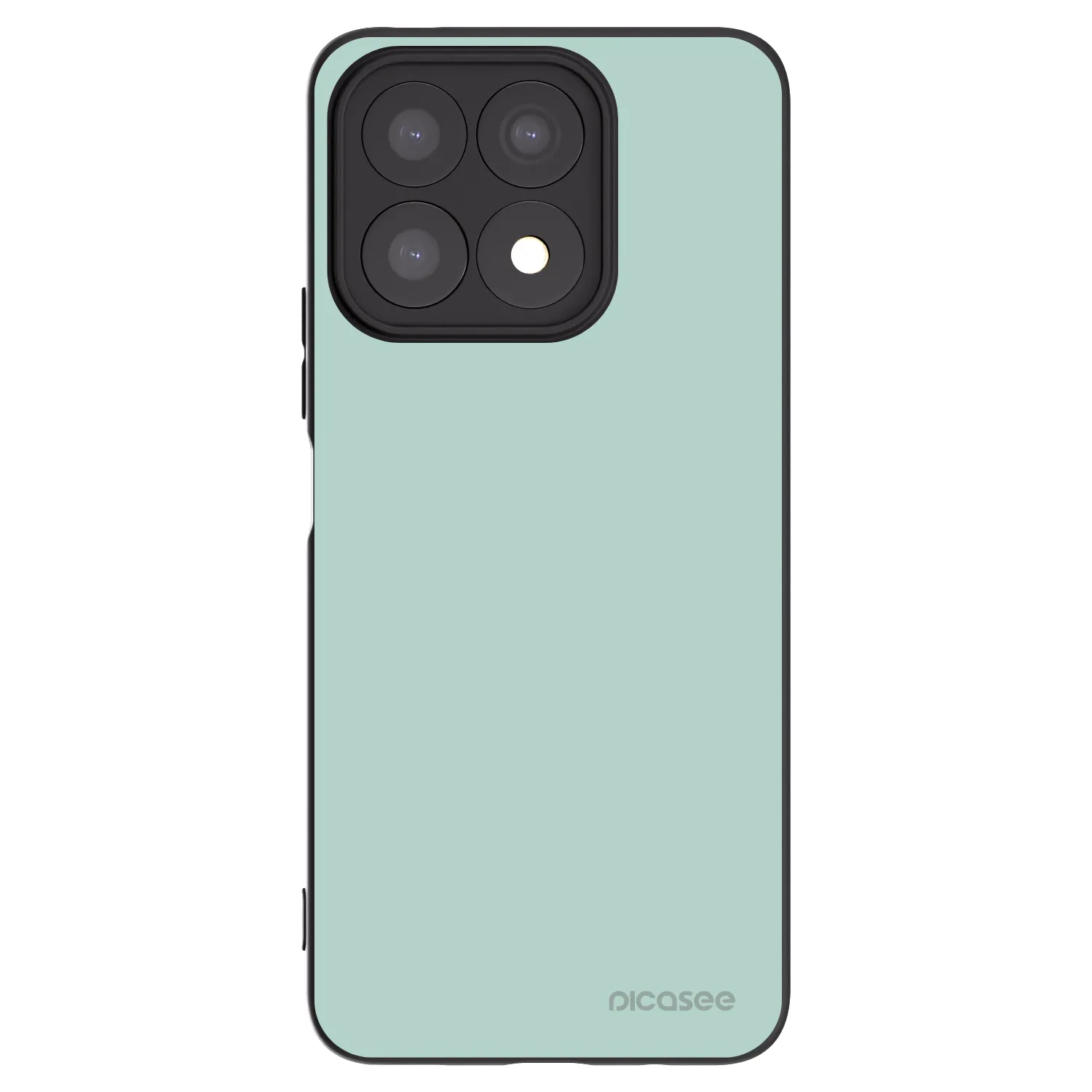 Picasee silikonski črni ovitek za Honor X8a - Pastel Charm