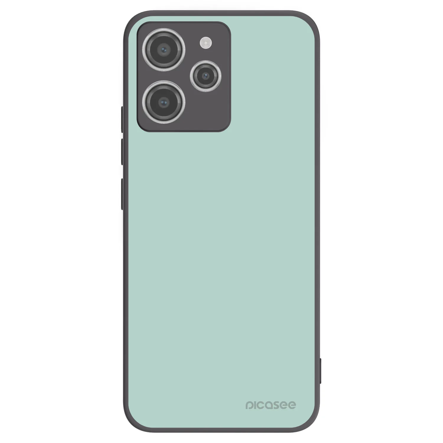 Picasee silikonski črni ovitek za Xiaomi Redmi 12 4G - Pastel Charm