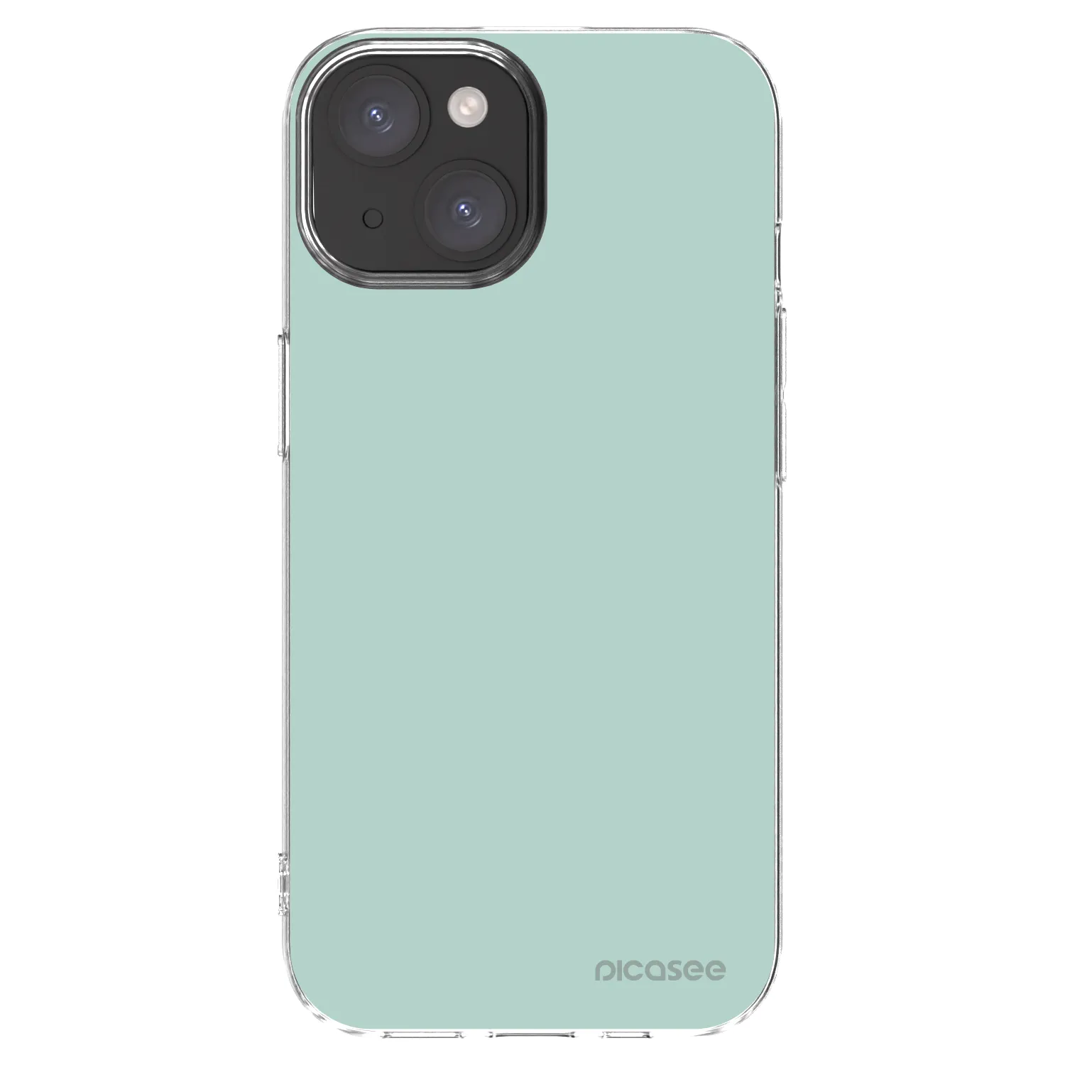 Picasee silikonski prozorni ovitek za Apple iPhone 15 - Pastel Charm