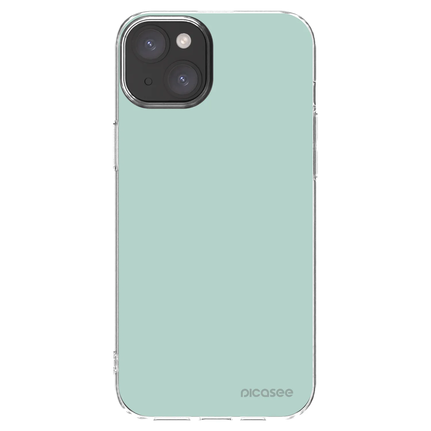 Picasee silikonski prozorni ovitek za Apple iPhone 15 Plus - Pastel Charm