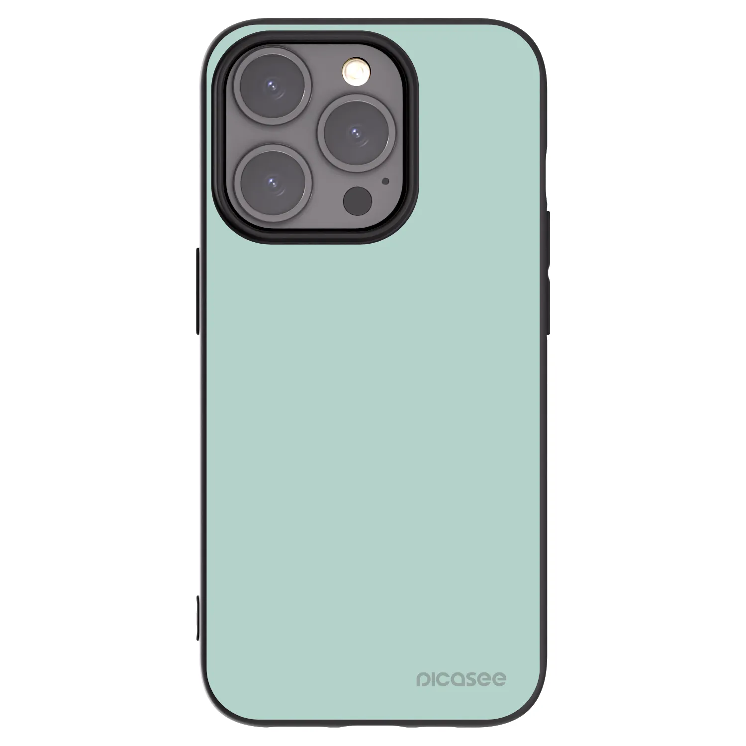 Picasee silikonski črni ovitek za Apple iPhone 15 Pro - Pastel Charm