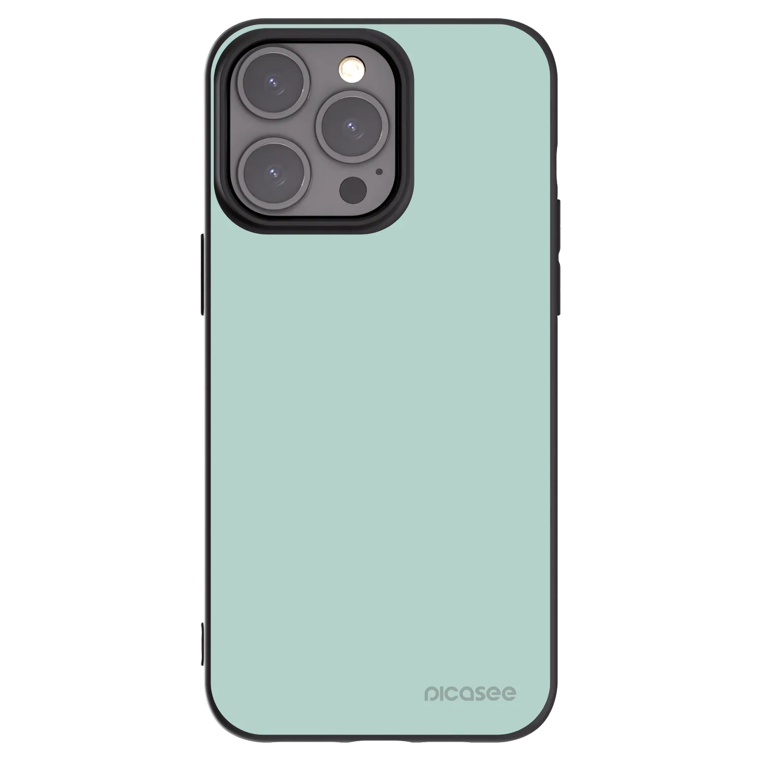Picasee silikonski črni ovitek za Apple iPhone 15 Pro Max - Pastel Charm