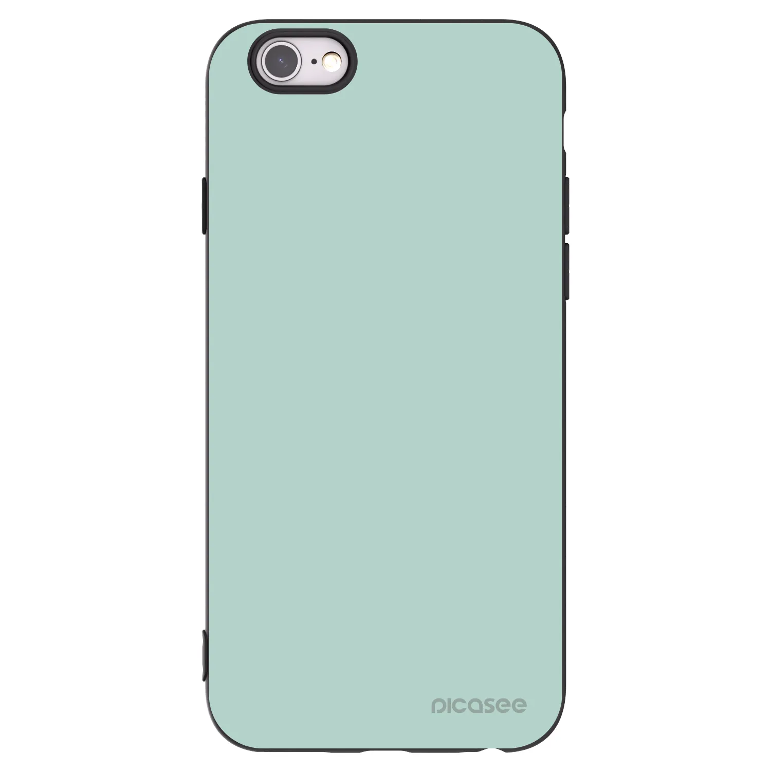 Picasee silikonski črni ovitek za Apple iPhone 6/6S - Pastel Charm