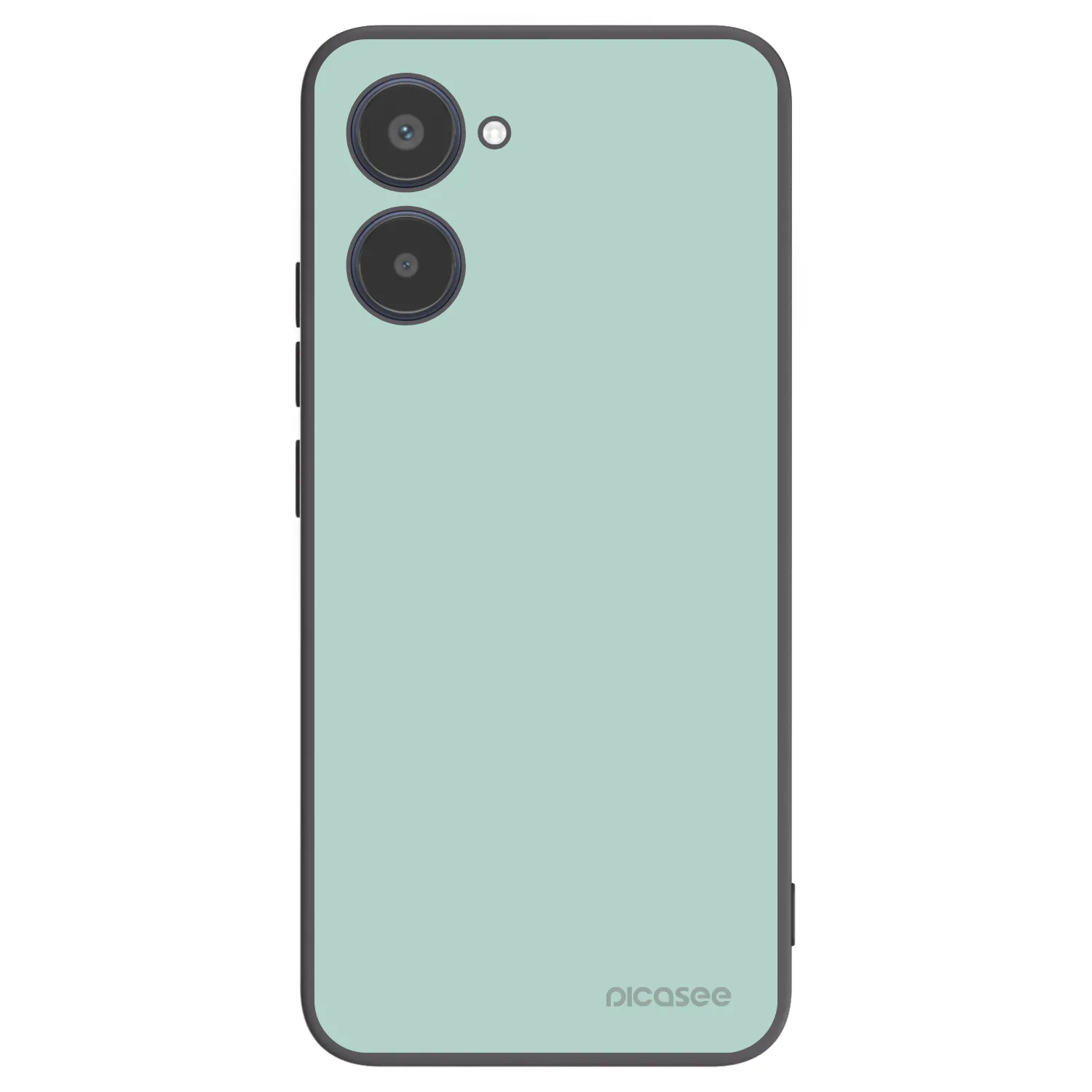 Picasee silikonski črni ovitek za Realme 10 4G - Pastel Charm