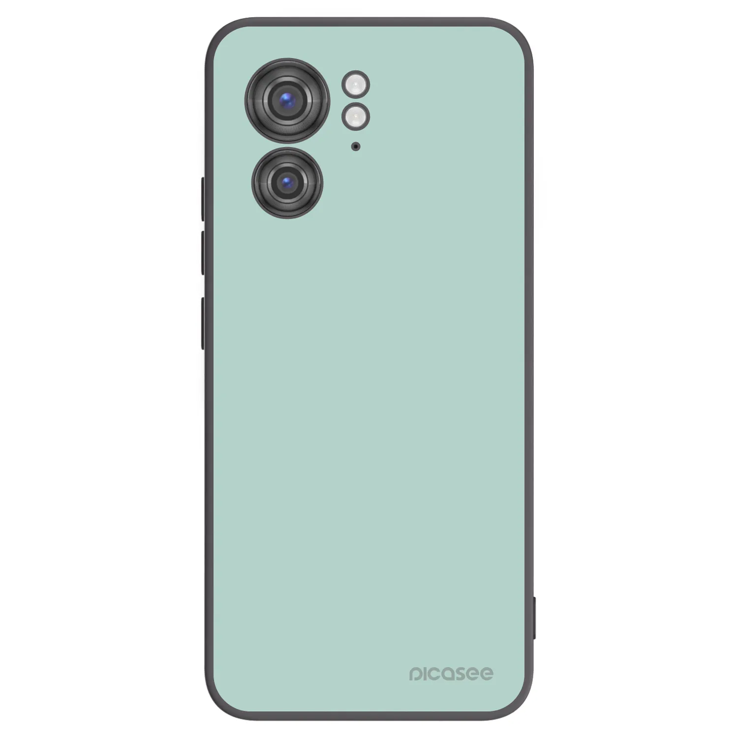 Picasee silikonski črni ovitek za Motorola Edge 40 - Pastel Charm