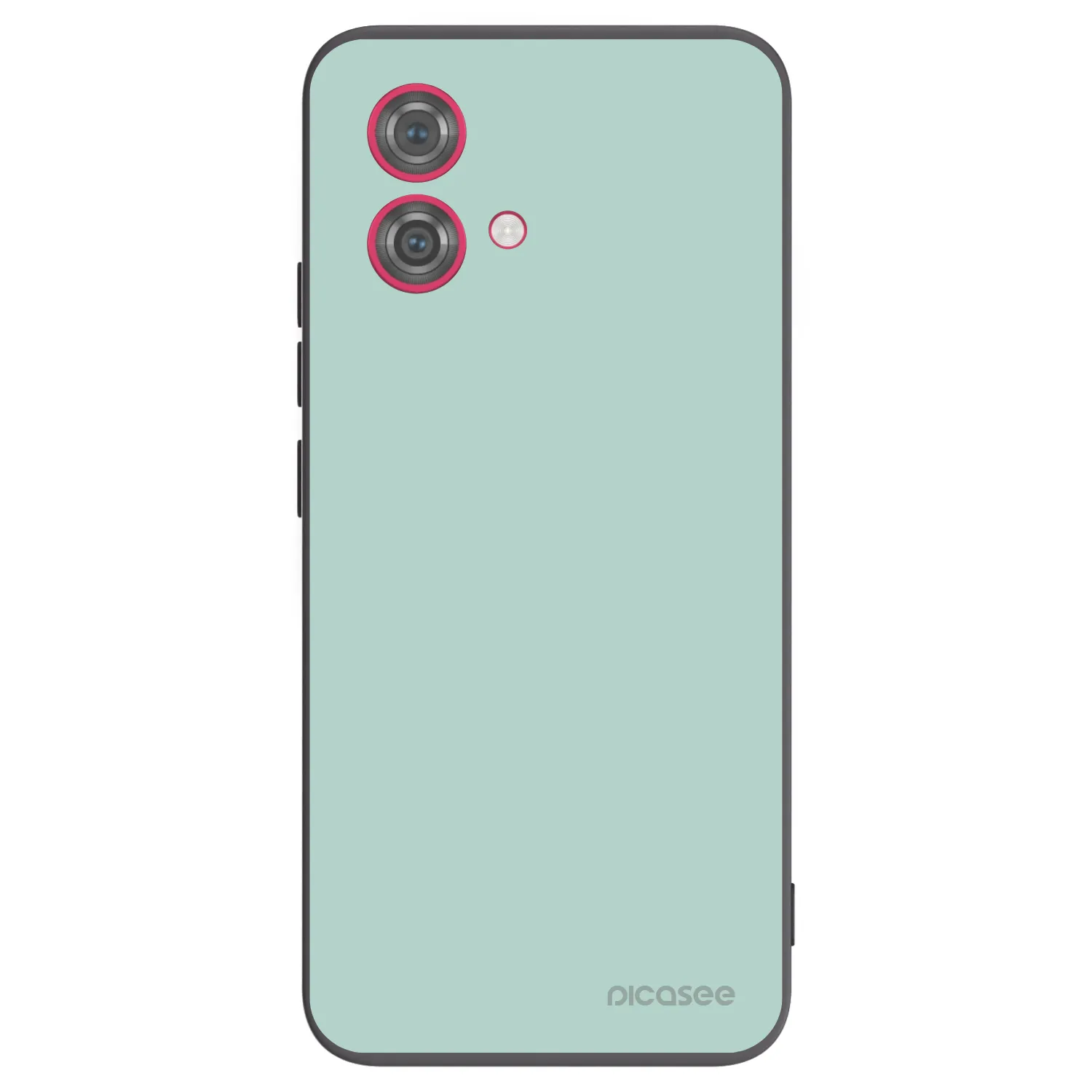 Picasee silikonski črni ovitek za Motorola Moto G84 5G - Pastel Charm