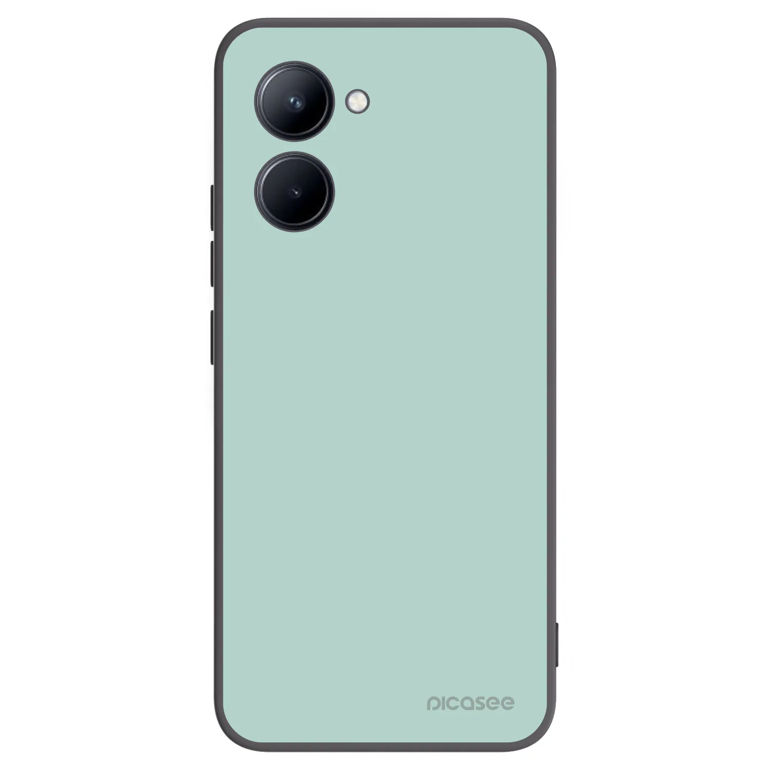 Picasee silikonski črni ovitek za Realme C33 (2023) - Pastel Charm