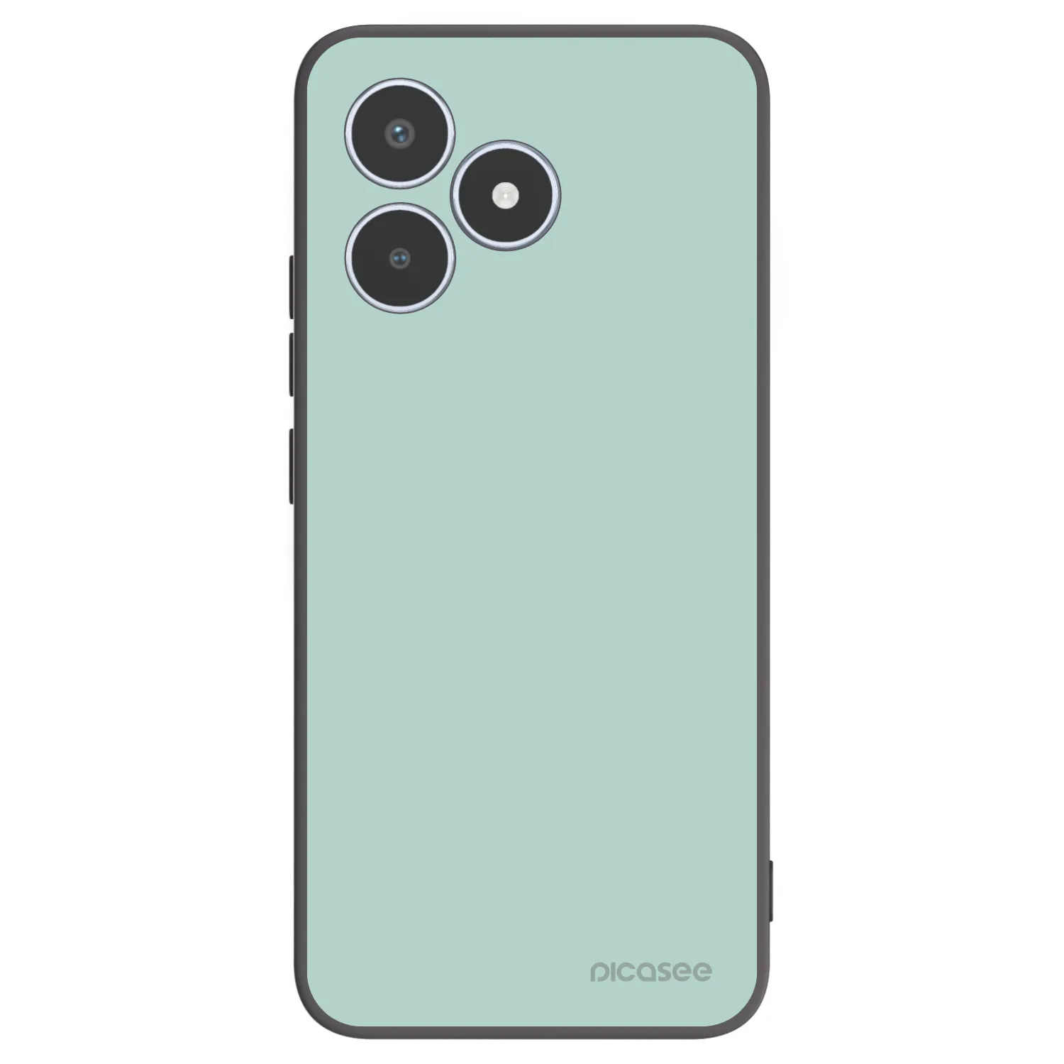 Picasee silikonski črni ovitek za Realme C53 - Pastel Charm