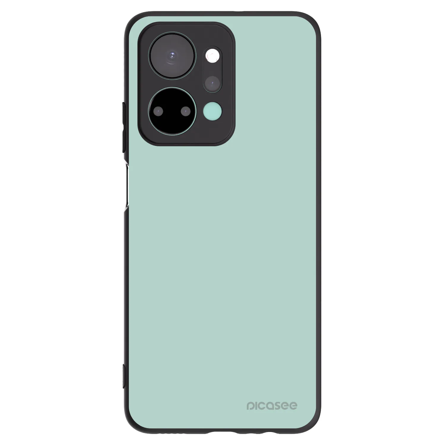 Picasee silikonski črni ovitek za Honor X7a - Pastel Charm