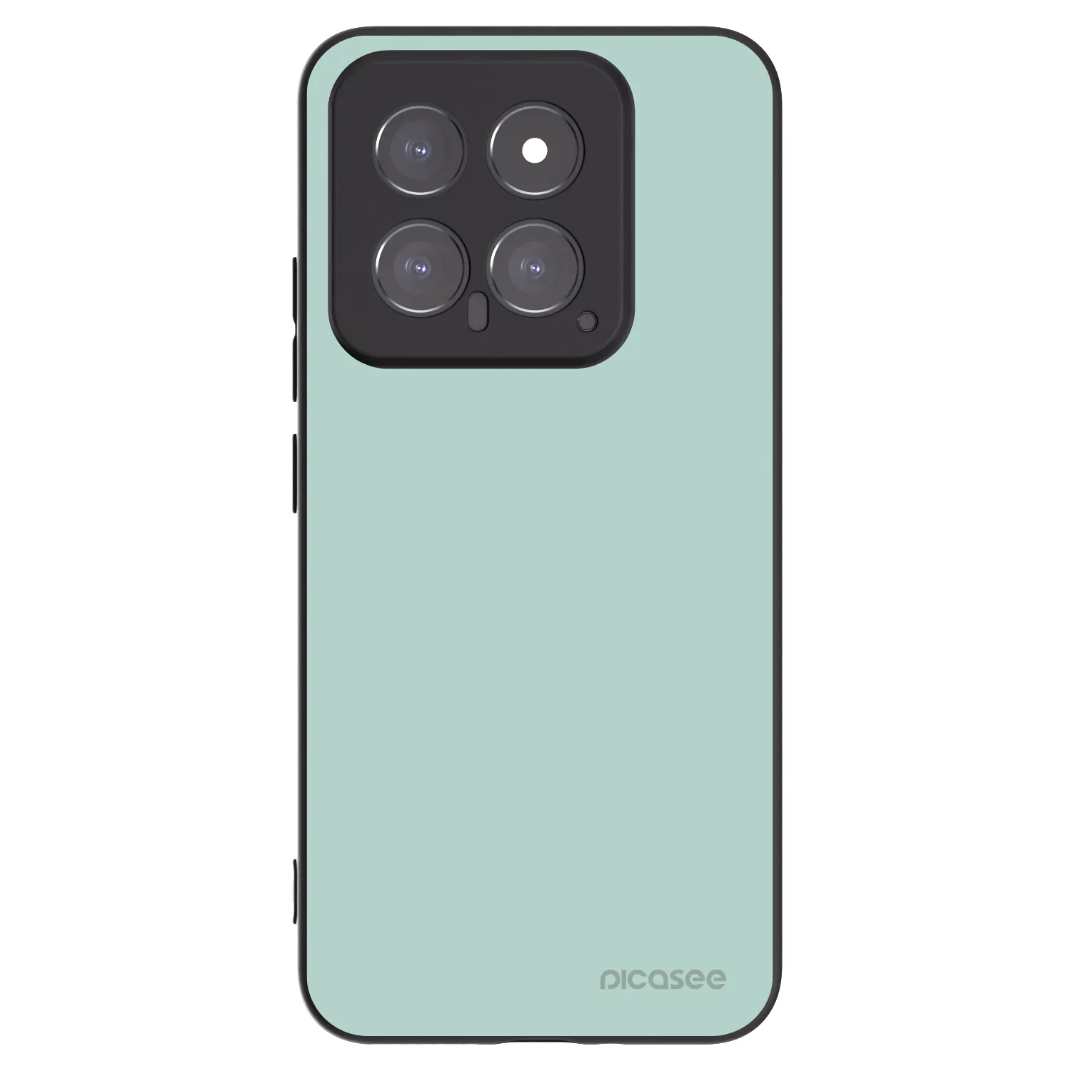 Picasee silikonski črni ovitek za Xiaomi 14 - Pastel Charm