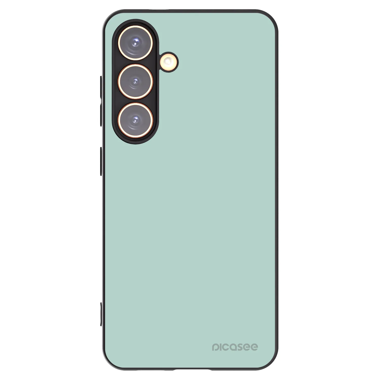 Picasee silikonski črni ovitek za Samsung Galaxy S24 S921B 5G - Pastel Charm