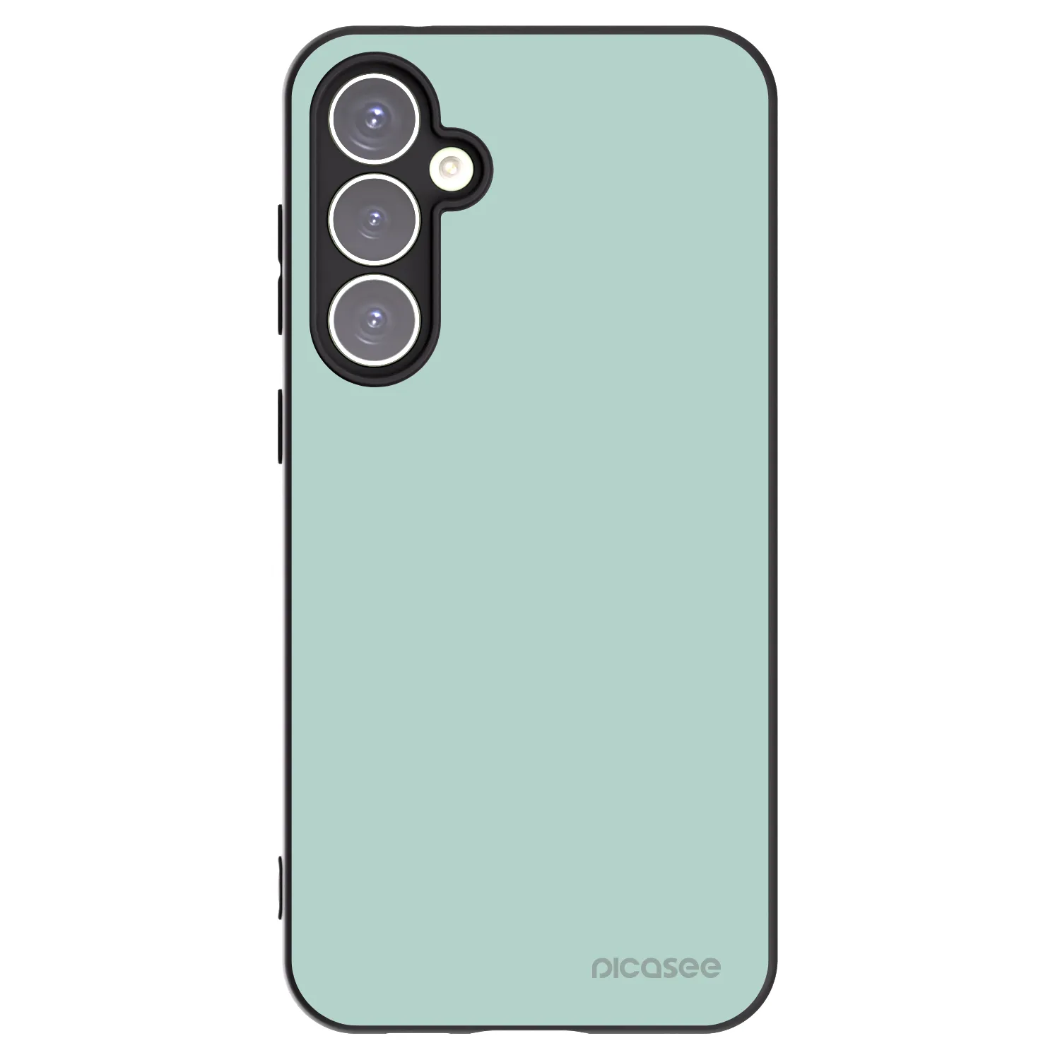 Picasee silikonski črni ovitek za Samsung Galaxy S23 FE S711B - Pastel Charm
