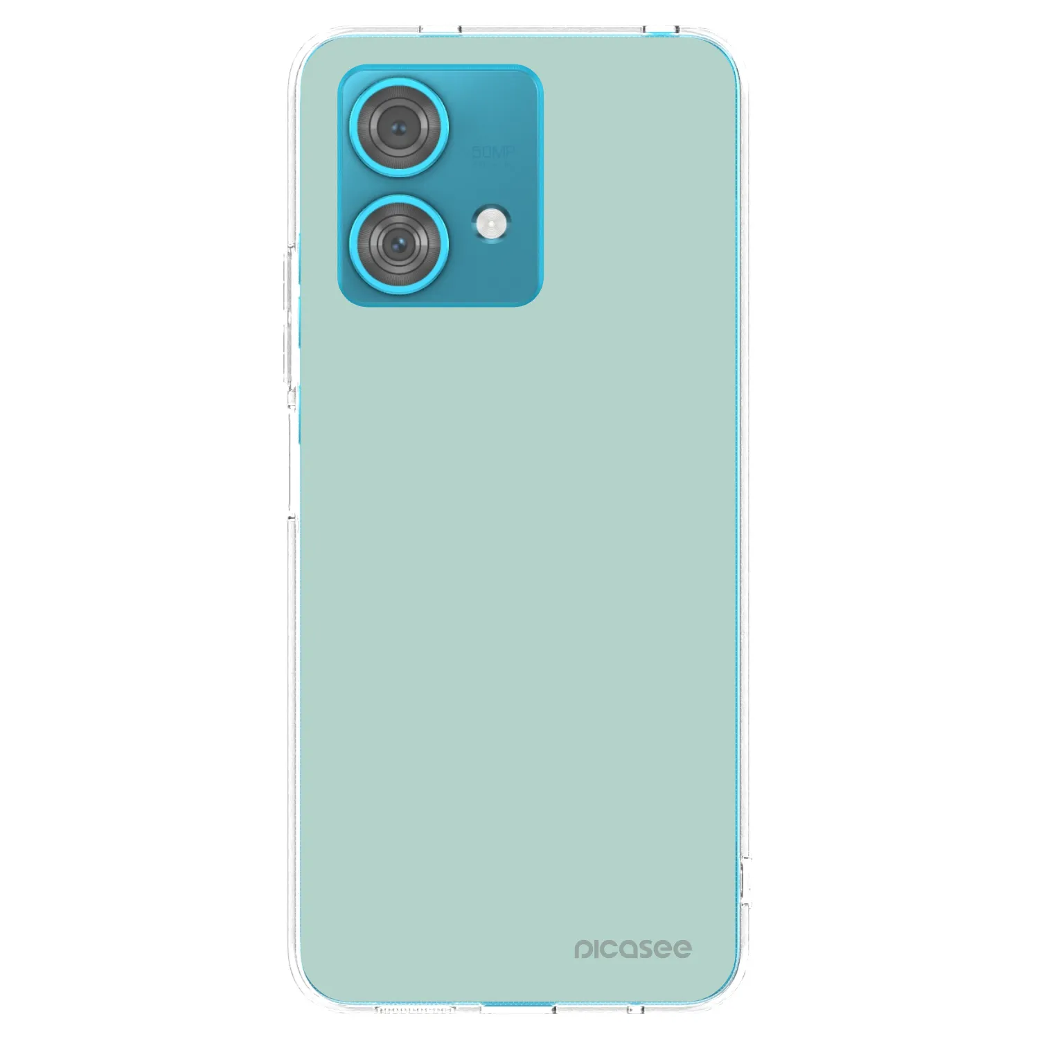 Picasee silikonski prozorni ovitek za Motorola Edge 40 Neo - Pastel Charm