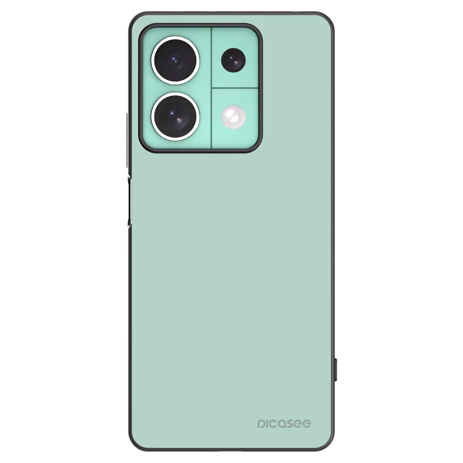 Picasee silikonski črni ovitek za Xiaomi Redmi Note 13 5G - Pastel Charm