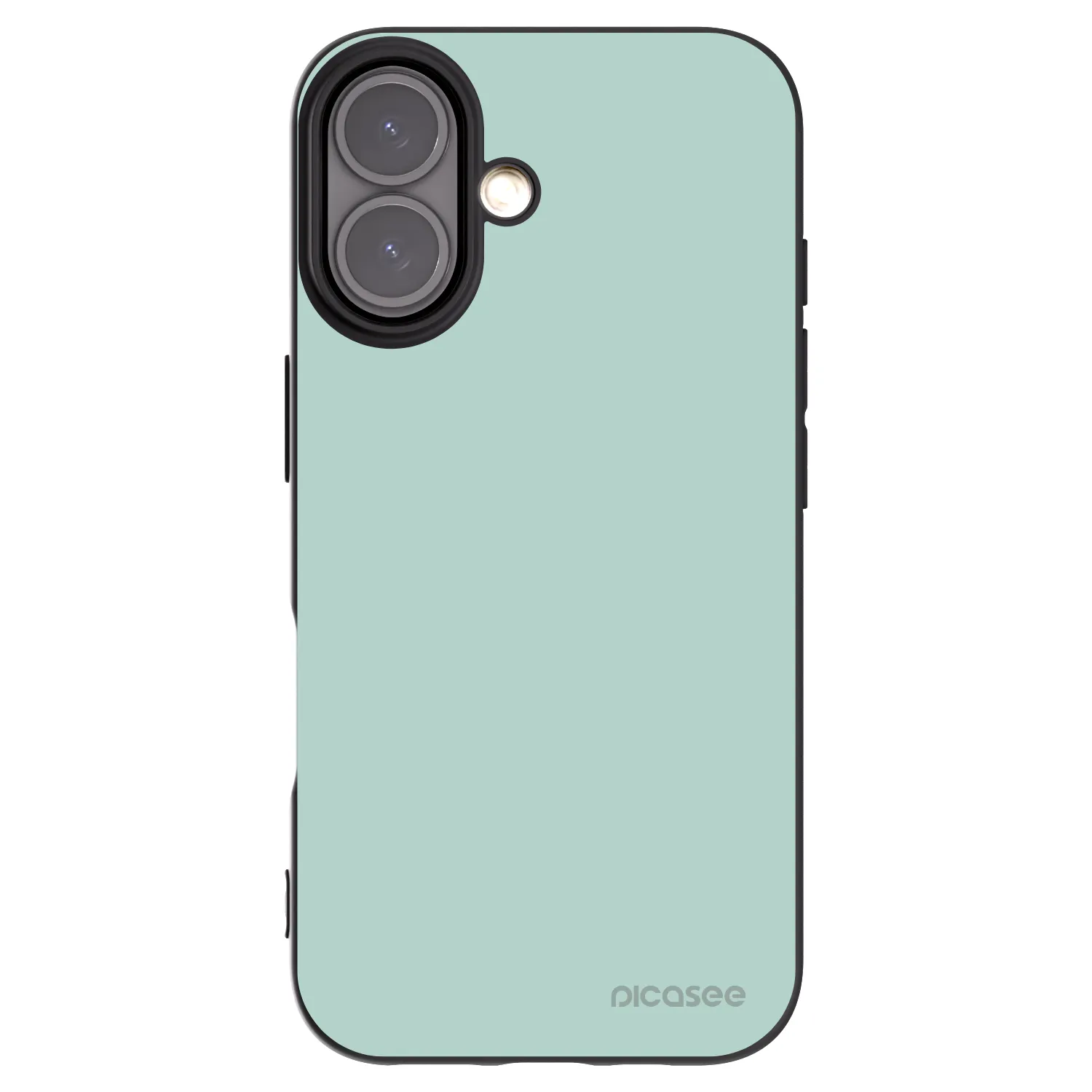 Picasee silikonski črni ovitek za Apple iPhone 16 - Pastel Charm