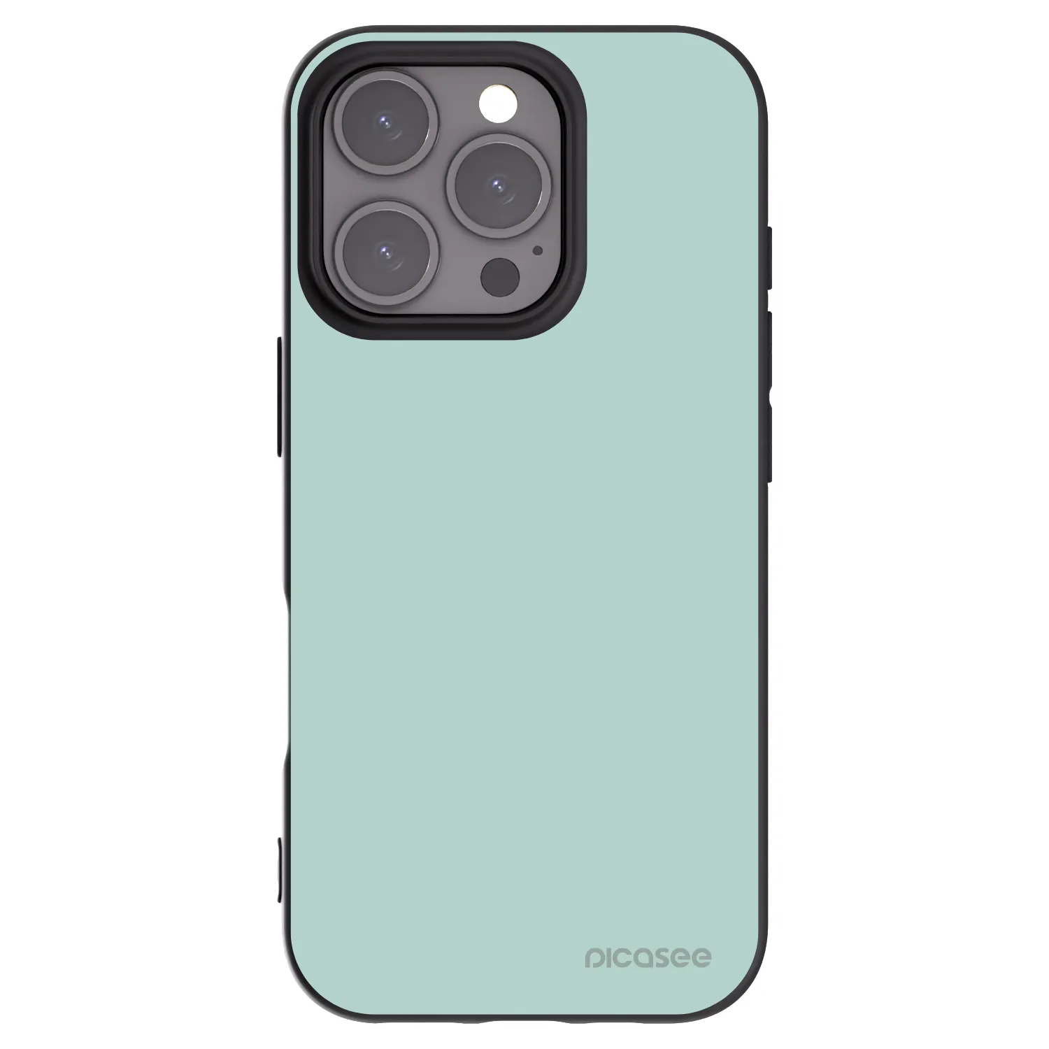 Picasee silikonski črni ovitek za Apple iPhone 16 Pro - Pastel Charm