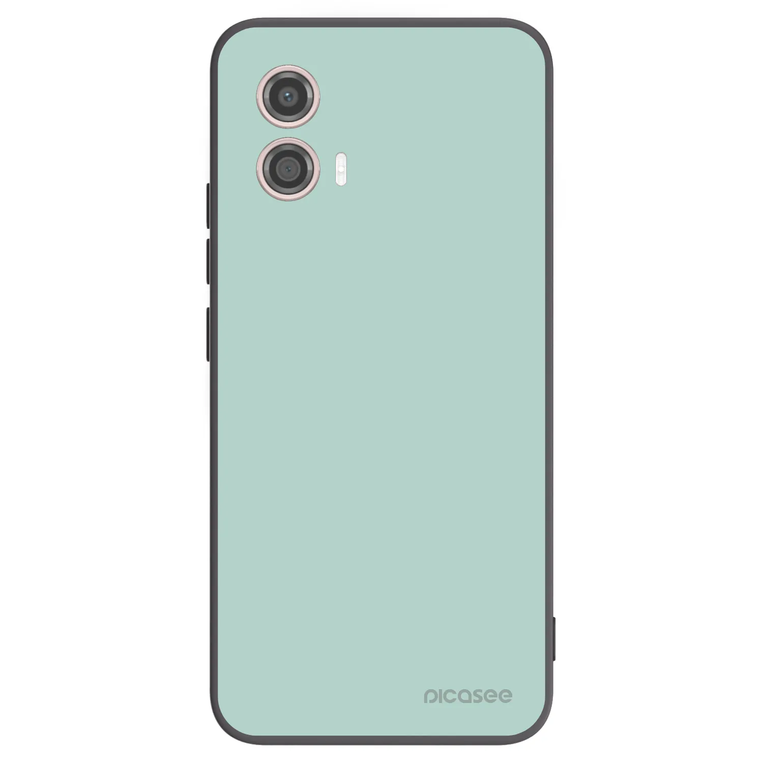 Picasee silikonski črni ovitek za Motorola Moto G53 5G - Pastel Charm