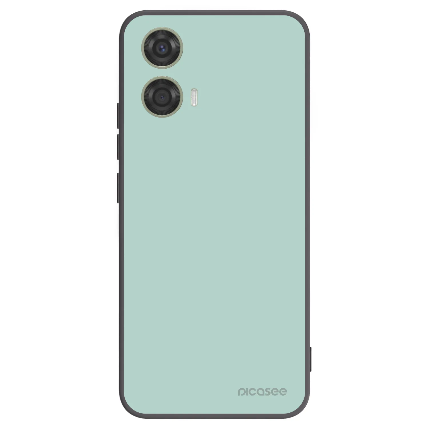 Picasee silikonski črni ovitek za Motorola Moto G24 - Pastel Charm