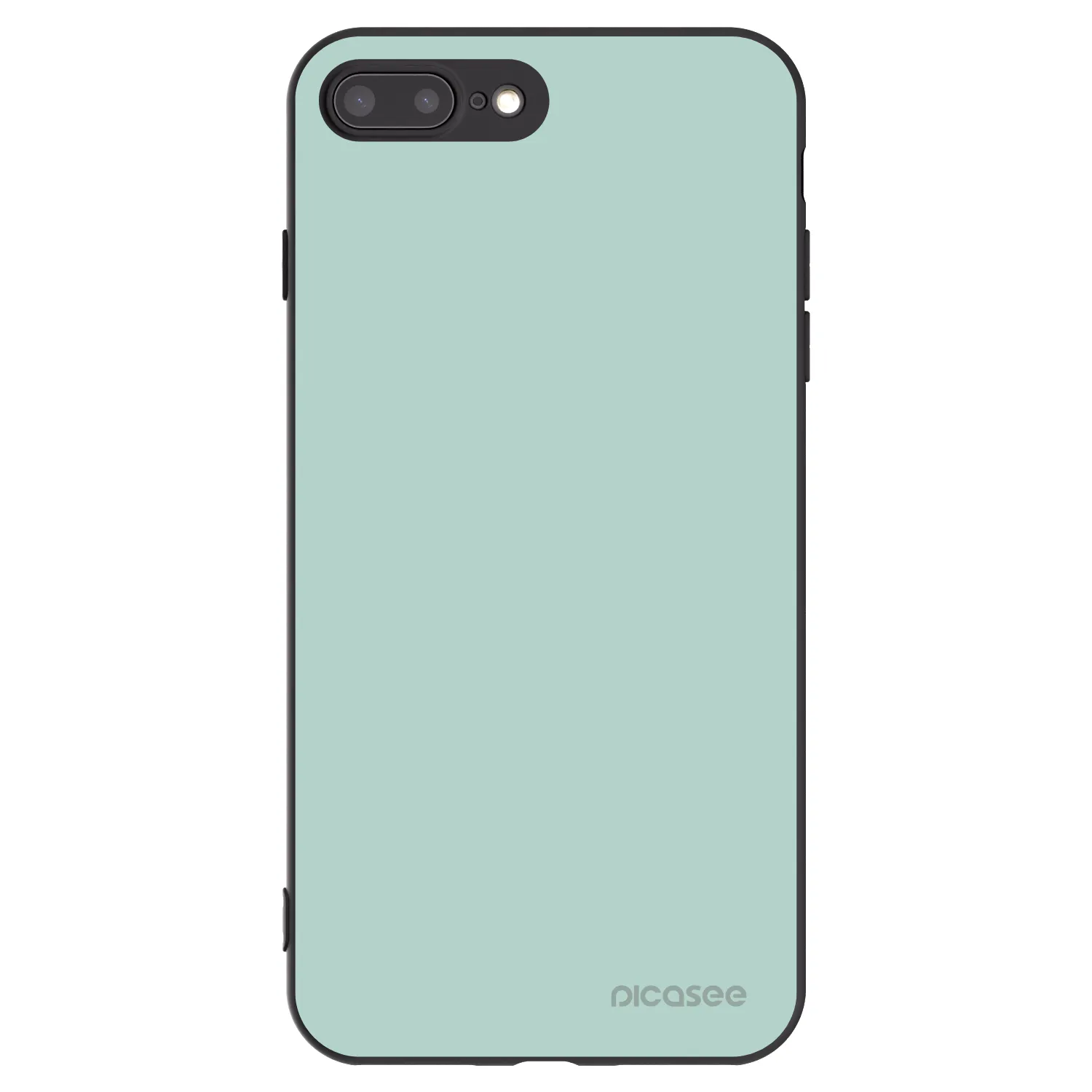 Picasee silikonski črni ovitek za Apple iPhone 8 Plus - Pastel Charm