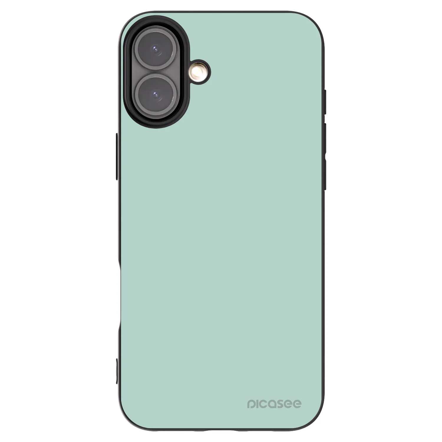 Picasee silikonski črni ovitek za Apple iPhone 16 Plus - Pastel Charm