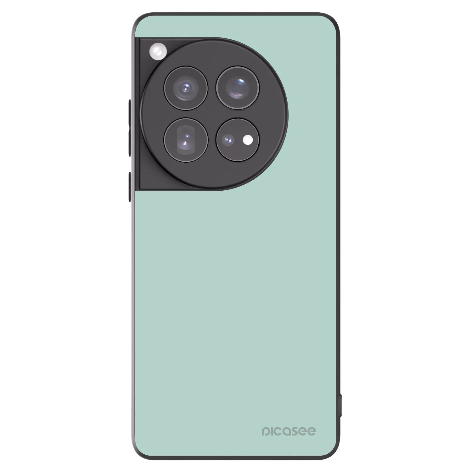 Picasee silikonski črni ovitek za OnePlus 12 5G - Pastel Charm